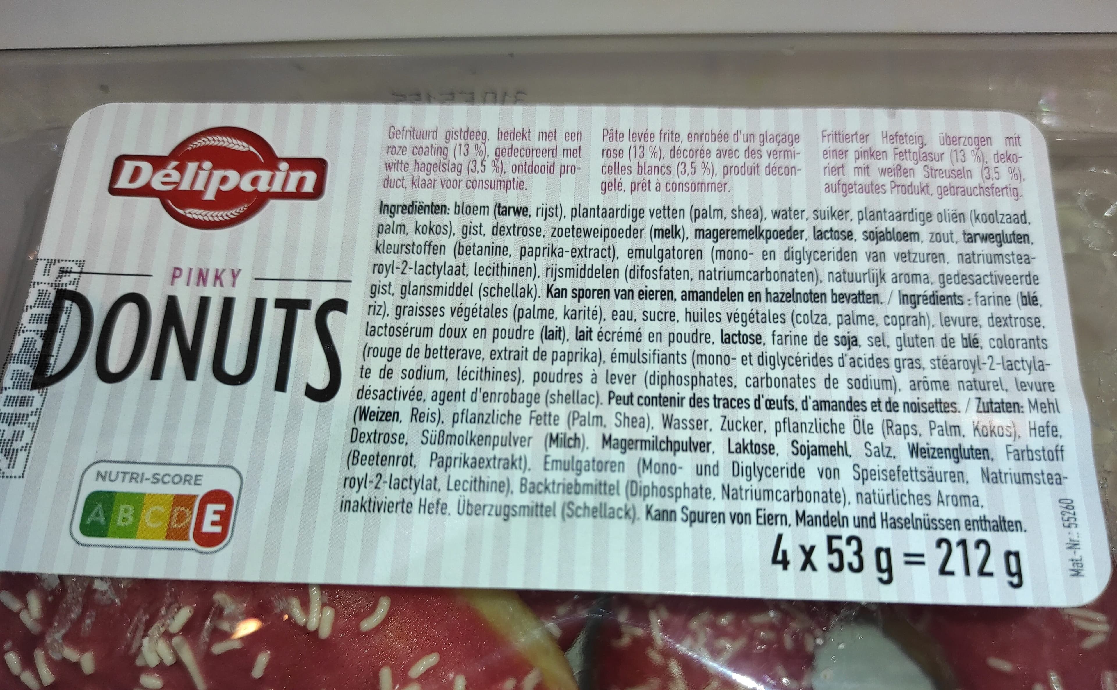 Délipain Pinky Donuts packshot