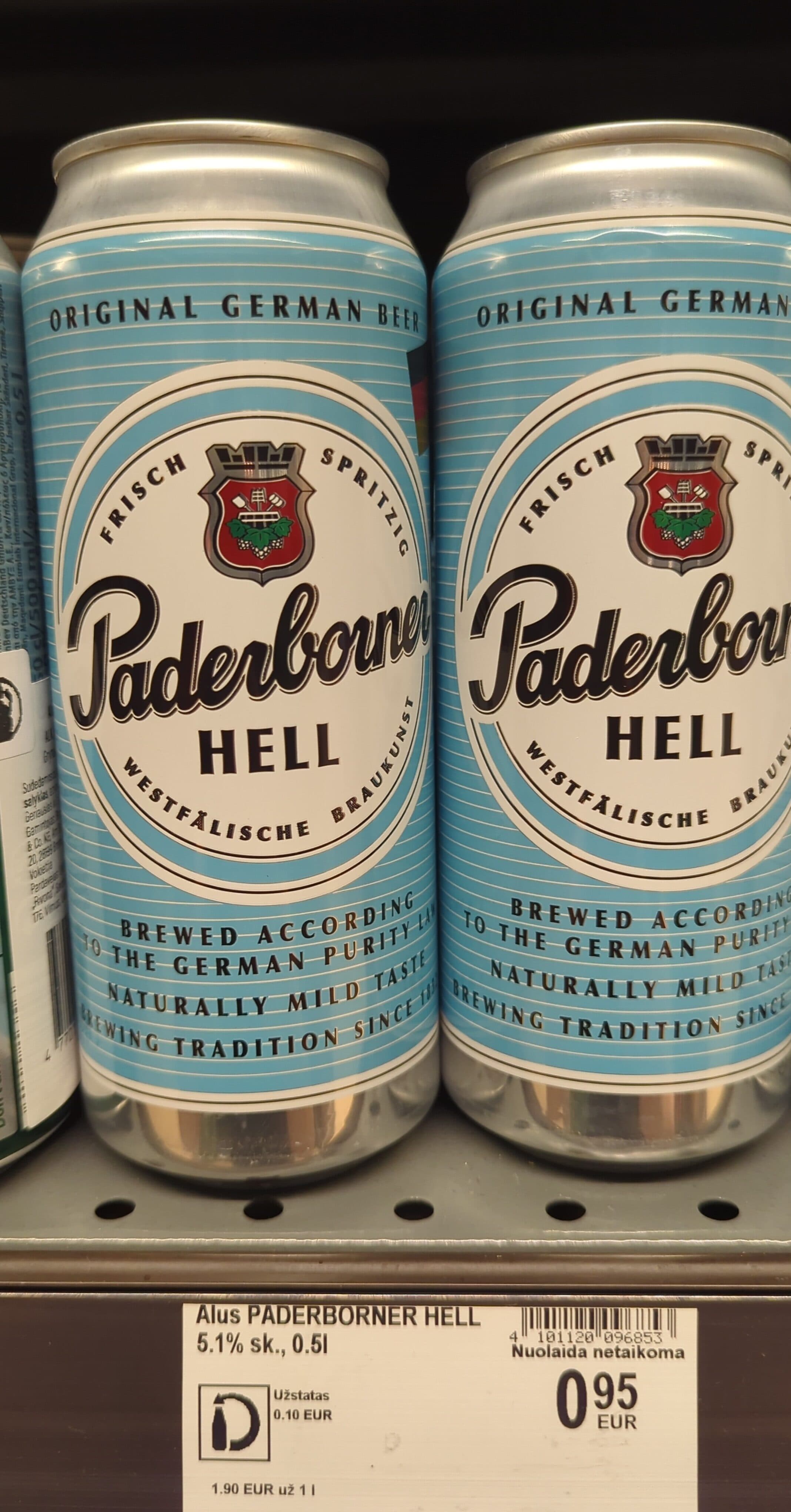 Alus PADERBORNER HELL packshot