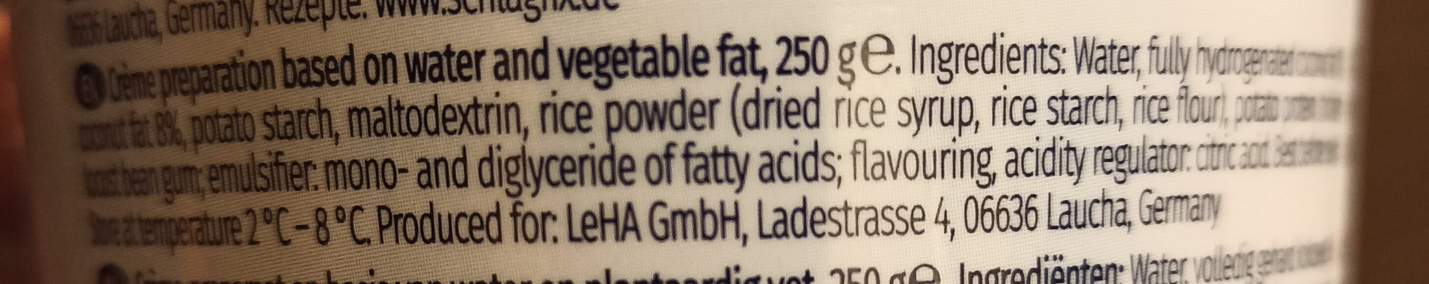 Honning as Mascarpone packshot
