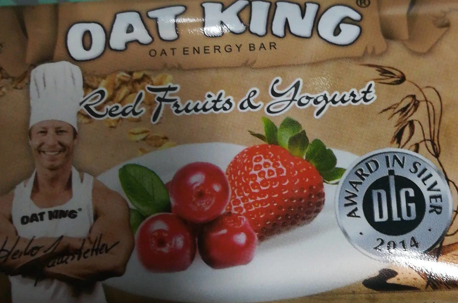 Oat King Oat energy bar packshot
