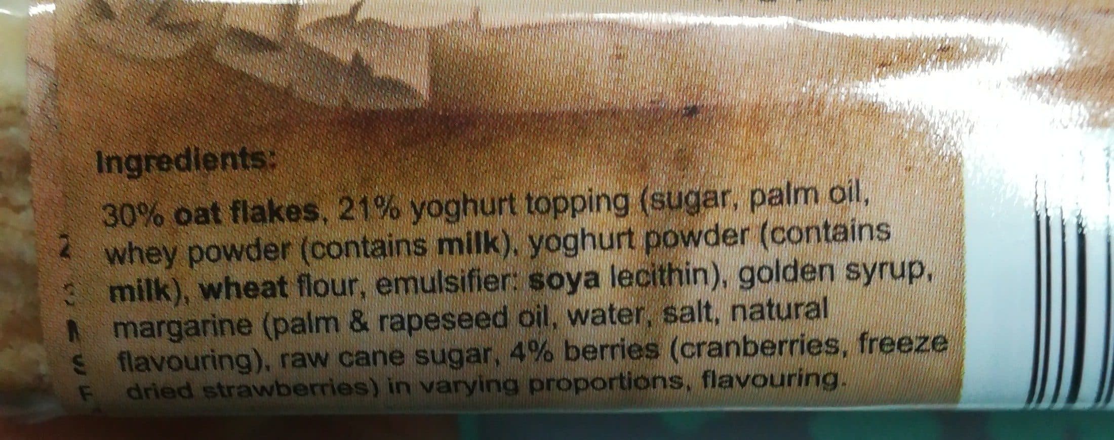 Oat King Oat energy bar packshot