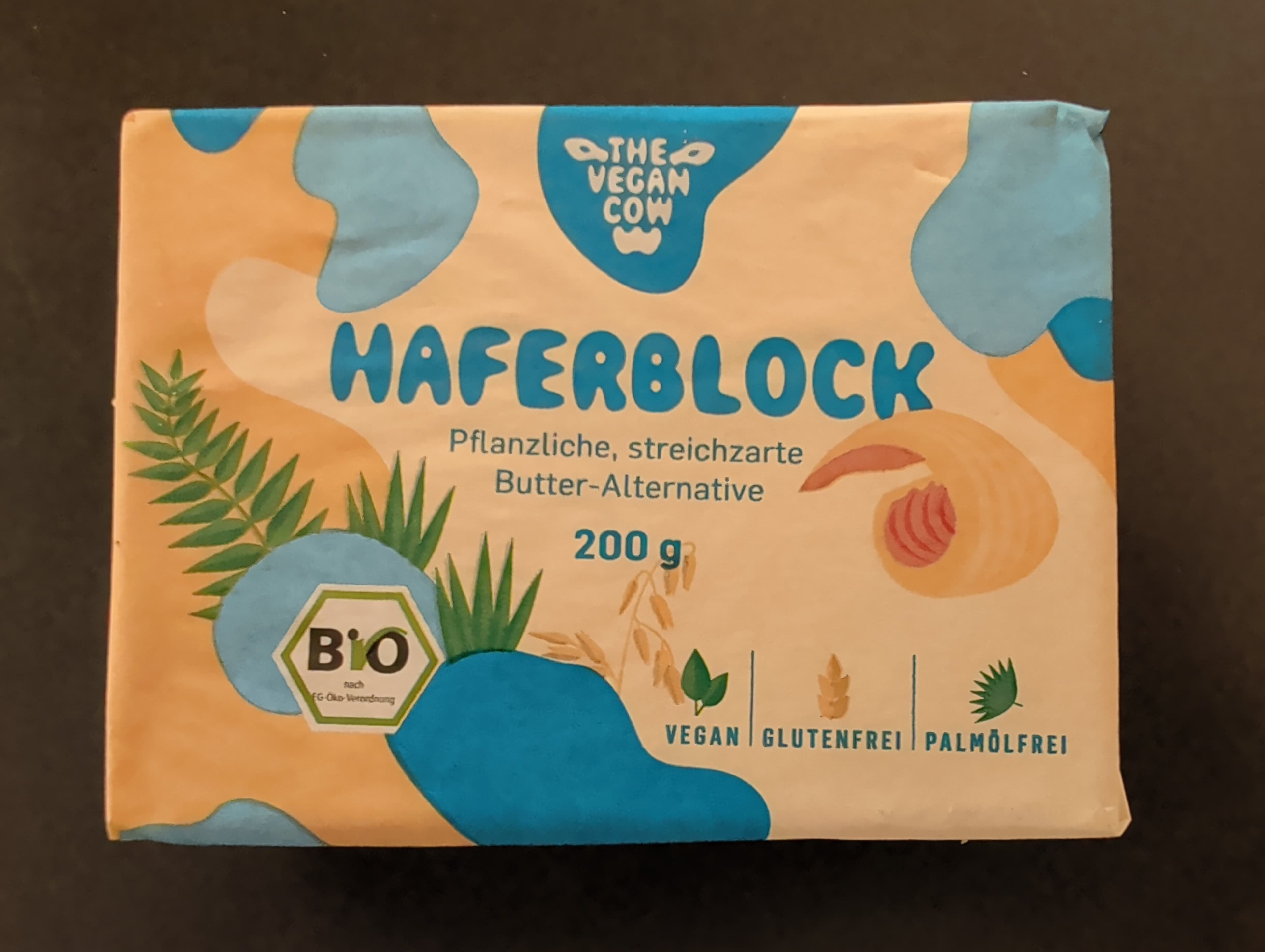 The Vegan Cow Haferblock packshot