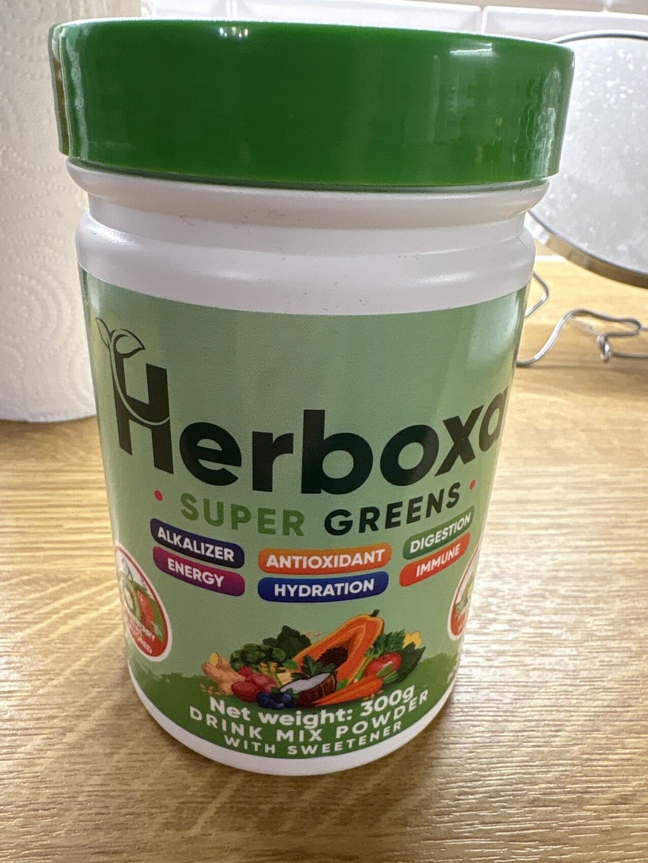 Herboxa Super Greens packshot