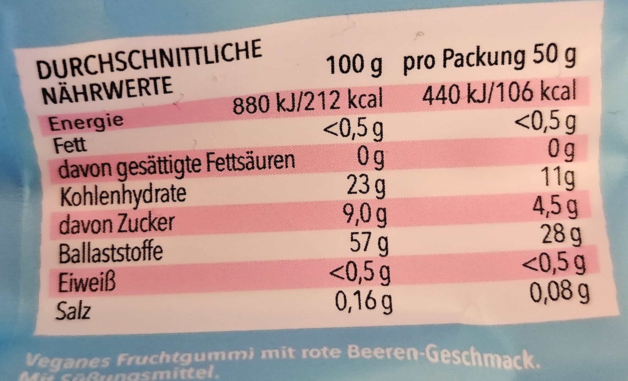 Nalu Rote Berliner Goldfischbäck packshot