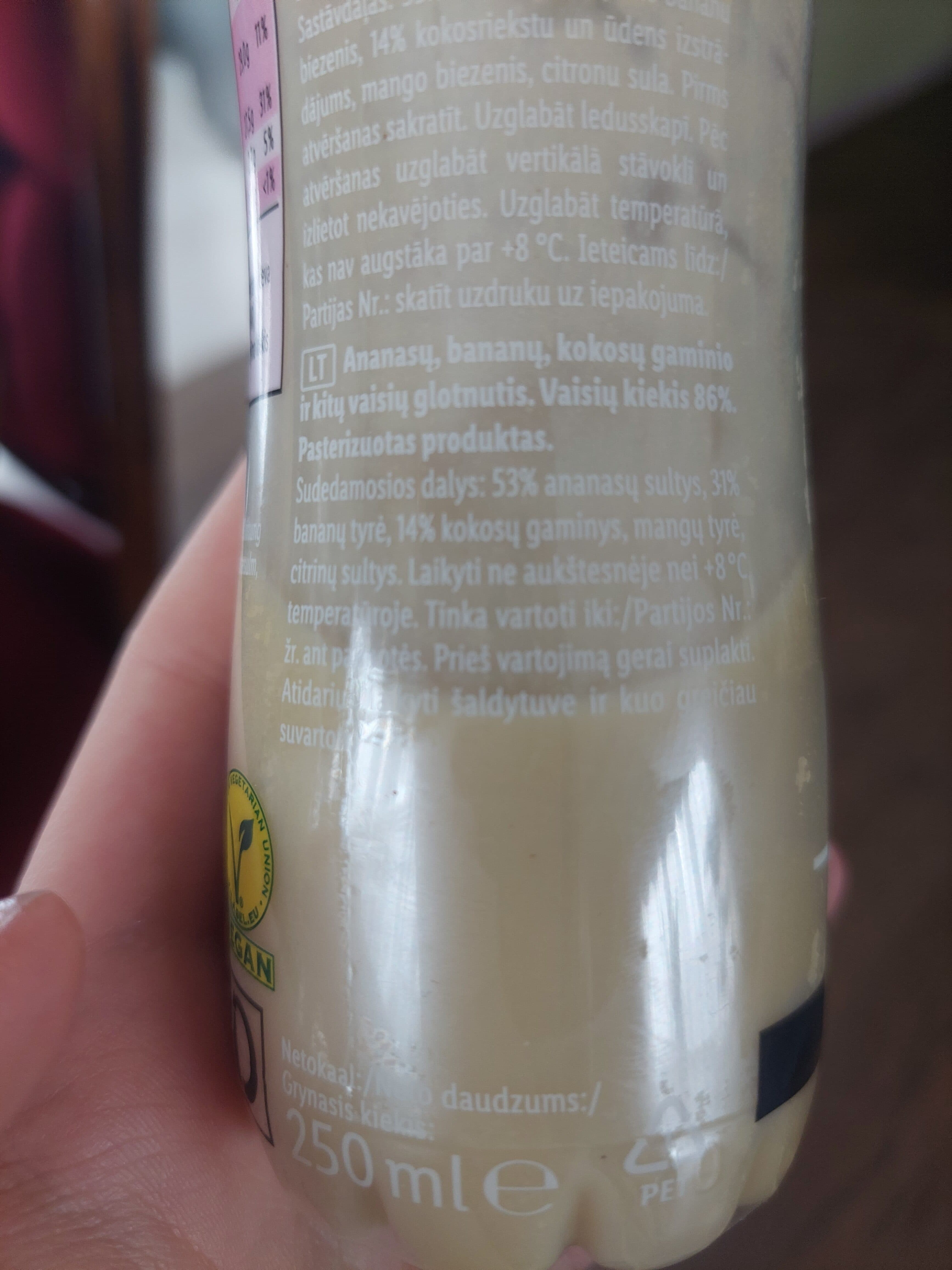 Solevita Smoothie Tropical Wonder (pineapple & Banana) packshot