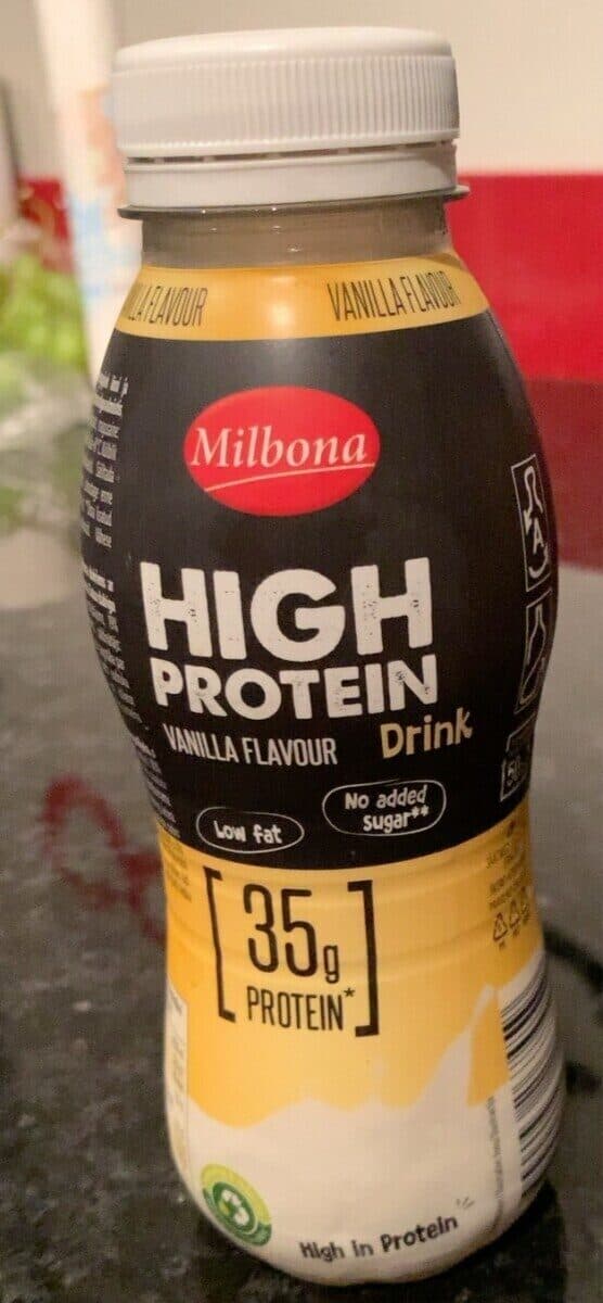 Milbona High Protein Drink packshot