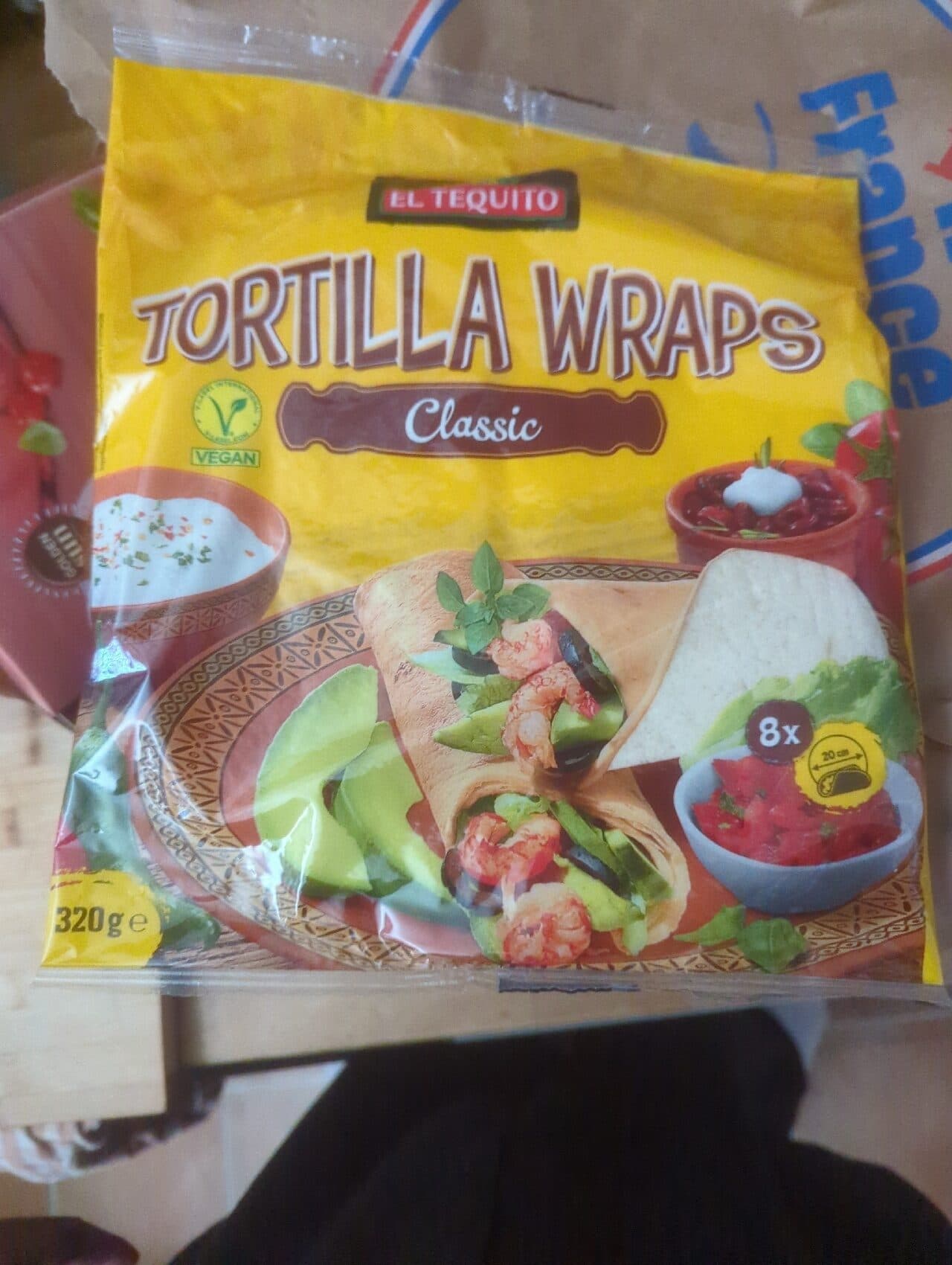 El Teqquito Tortilla Wraps packshot