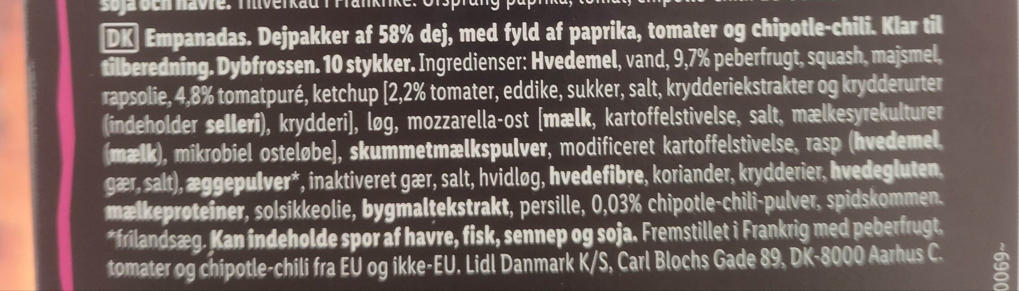 Lidl Mini Empanadas packshot