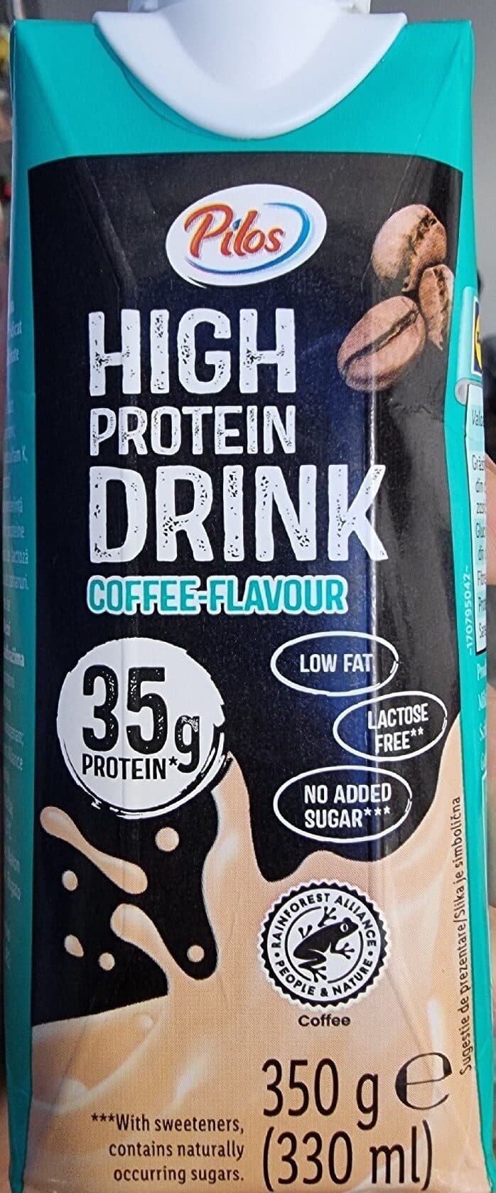 Pilos High Protein Drink Coffee-Flavour packshot