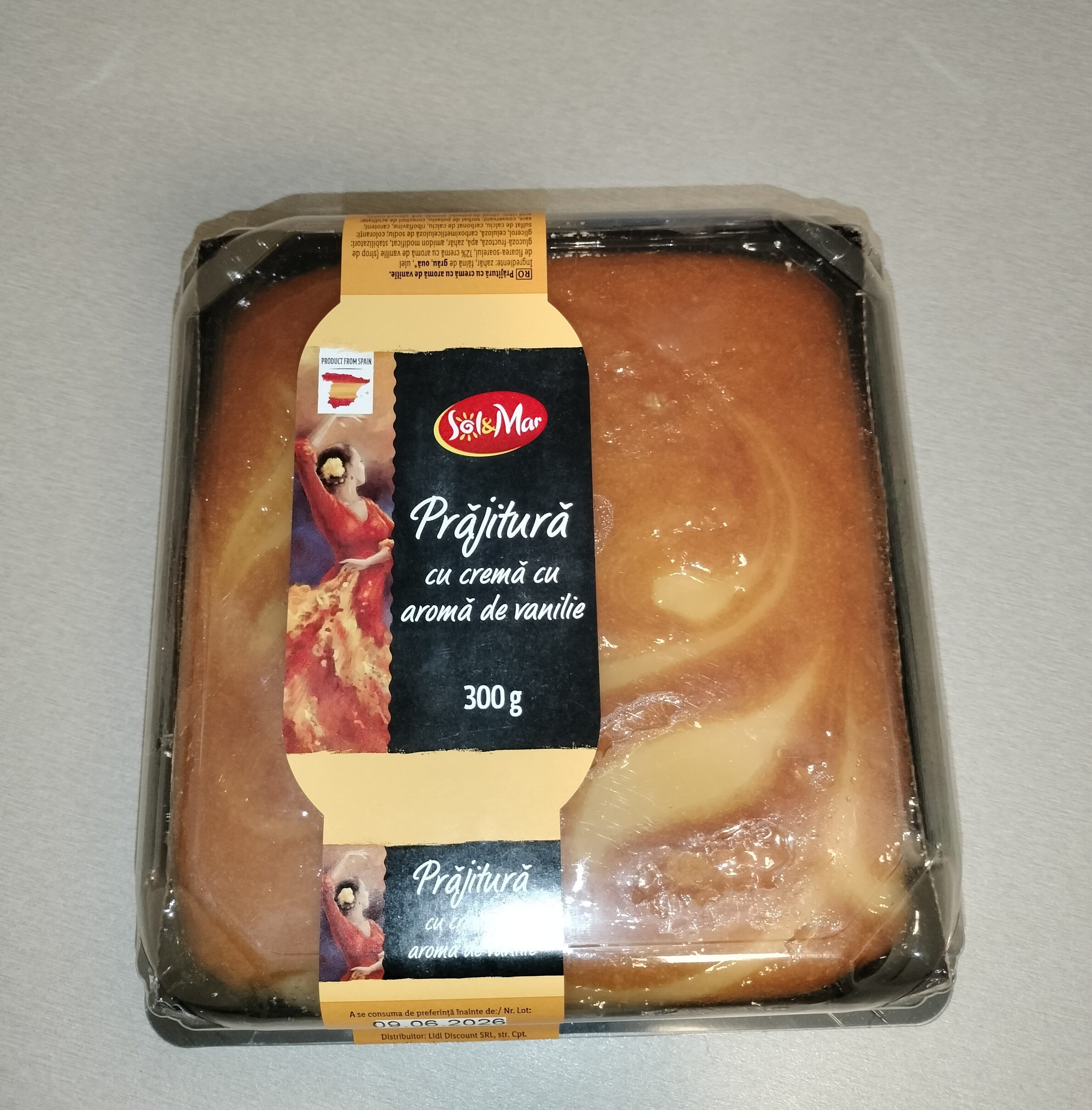 Sol Mar Crema Catalana Cake packshot