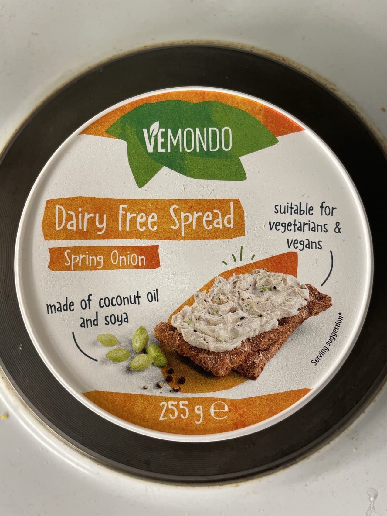 Vemondo Spring Onion Dairy Free Spread packshot