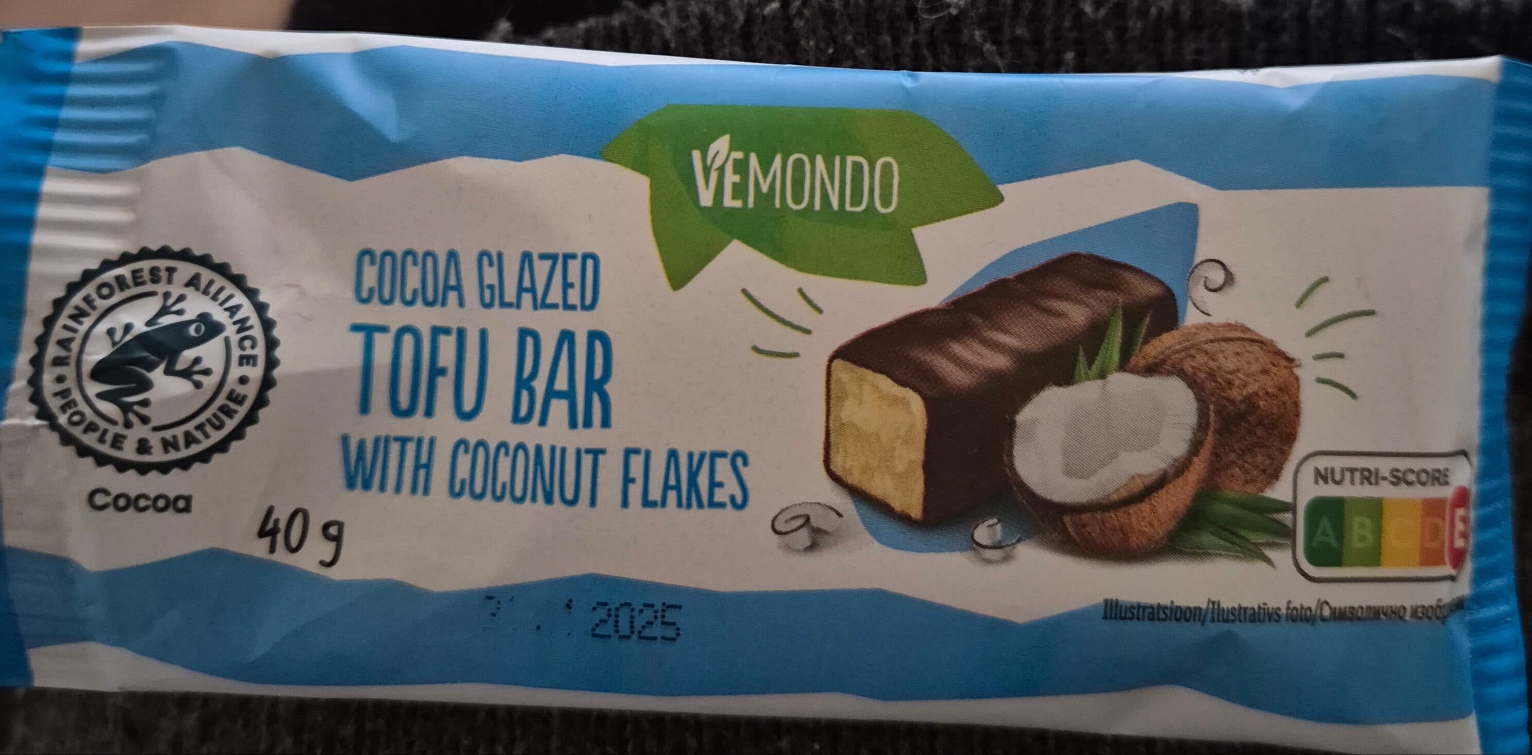 Vemondo Tofu tyčinka s kokosem packshot