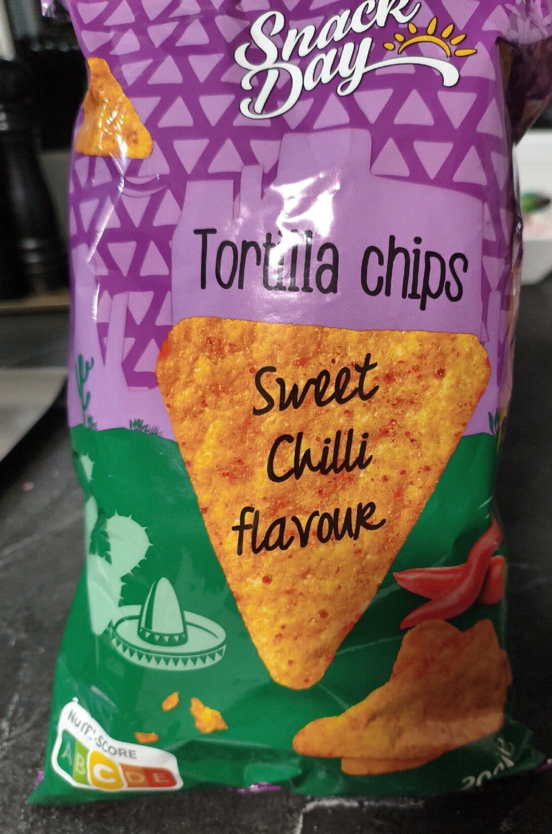 Snack Day Tortilla Chips Sweet Chilli packshot