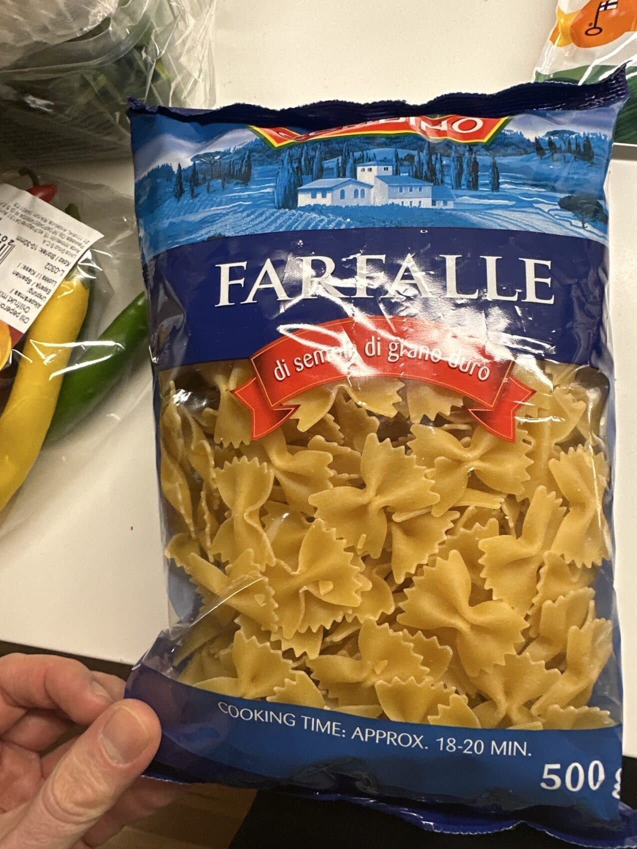 Combino Farfalle Pasta packshot
