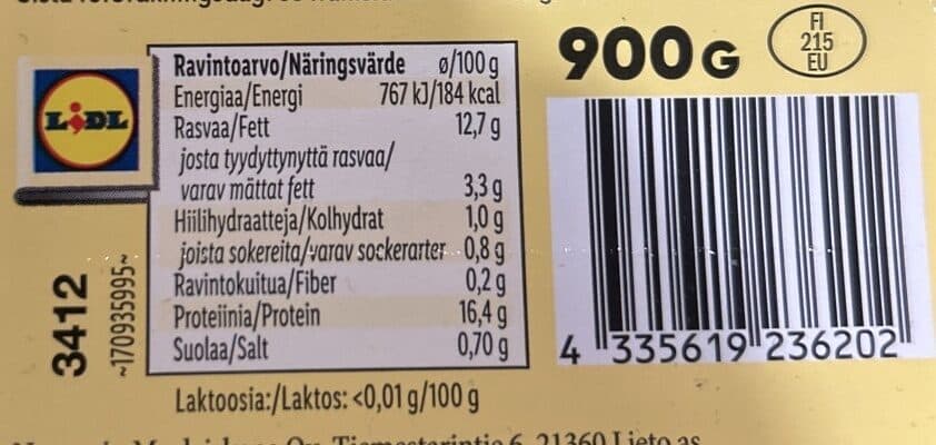 Kanamestari Kanan Siipipala (900g) packshot