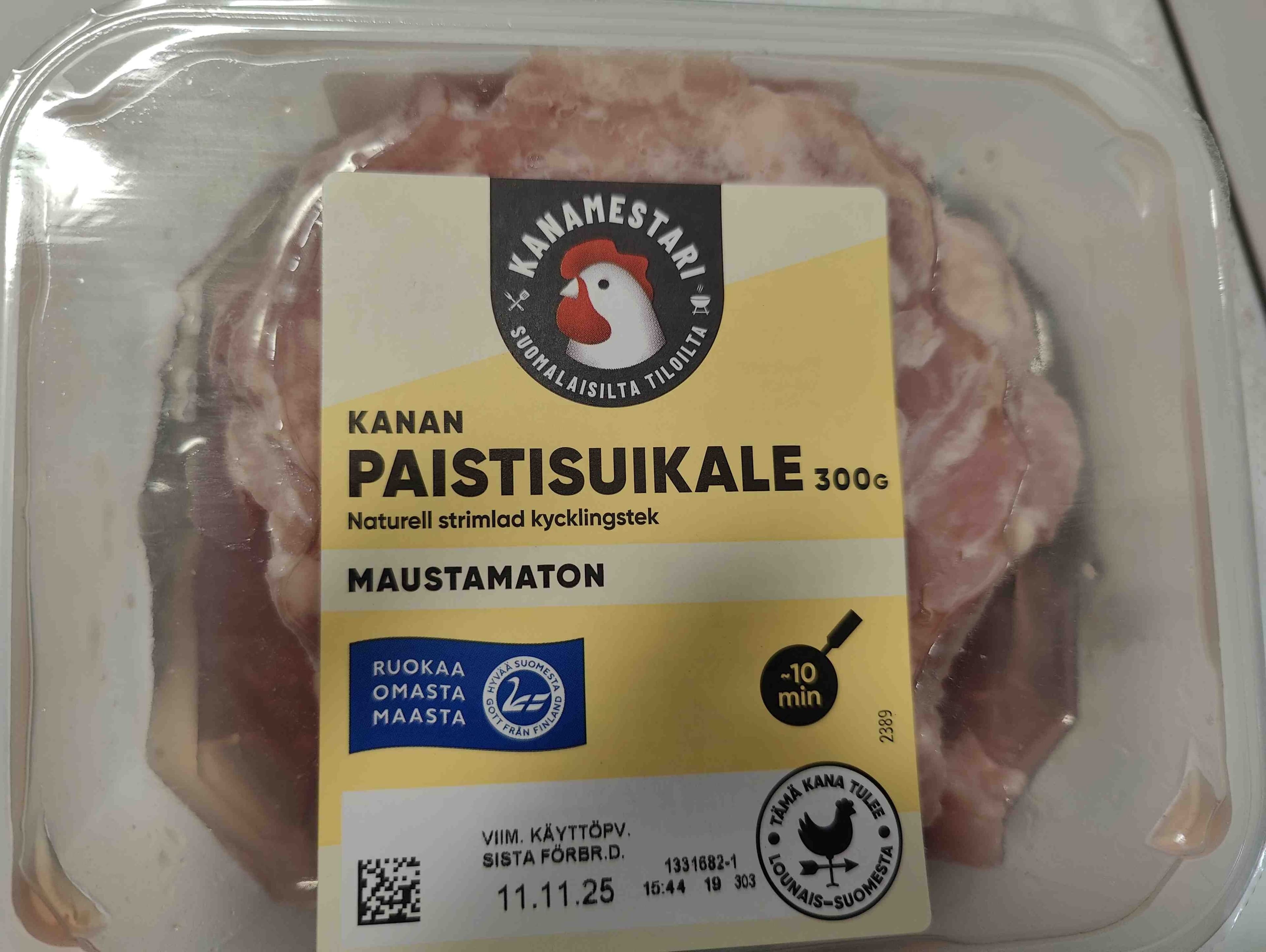 Kanamestari Kanan paistisuikale packshot