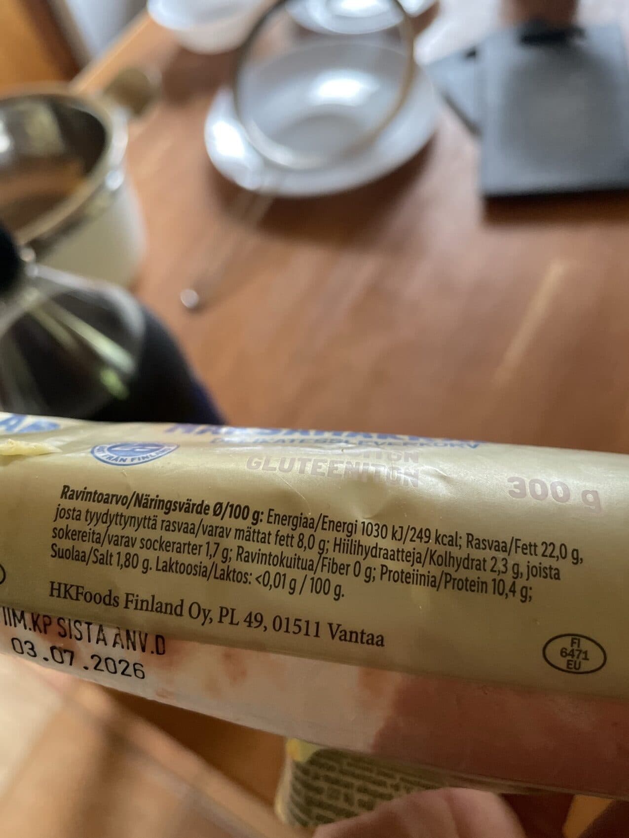 Kartanon Herkkmaksamakkara packshot