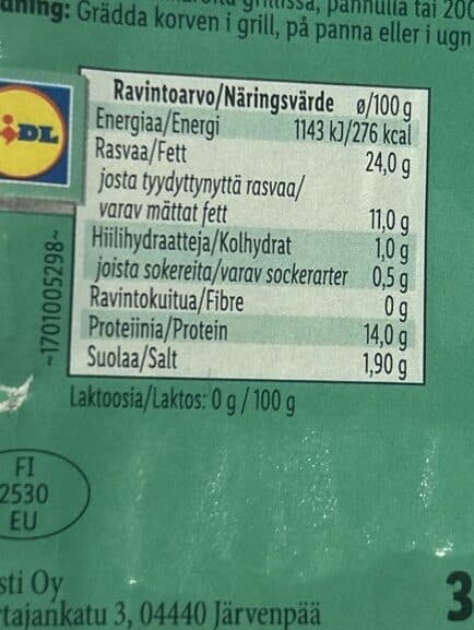 Grillimaisteri Raakamakkara (Provencen Yrtit) packshot