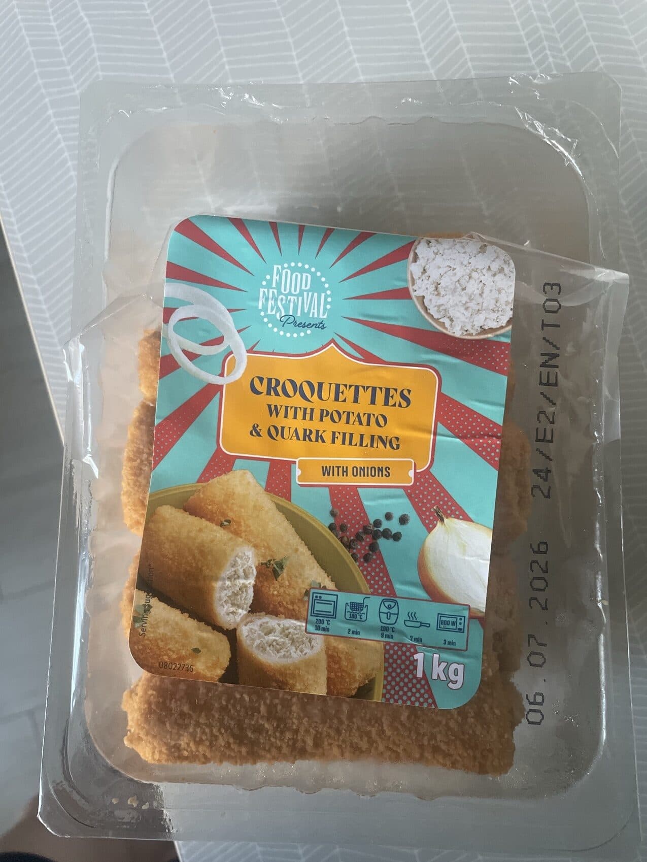 Food Festival Croquettes With Potato & Quark Filling packshot