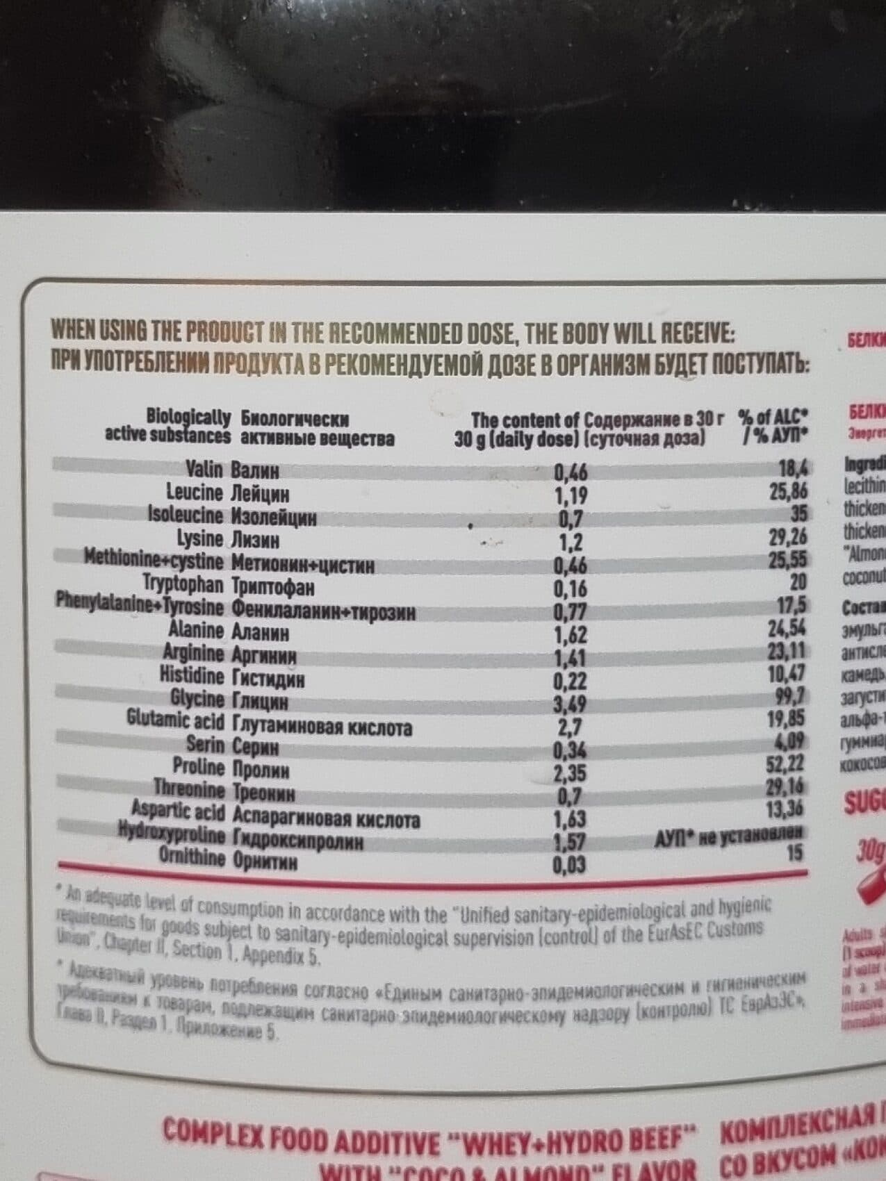 Reckfull Whey + Hydro Beed Rafaello Flavour Protein packshot