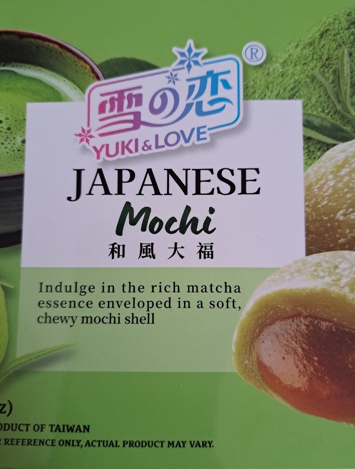 Yuki & Love Japanese Mochi packshot