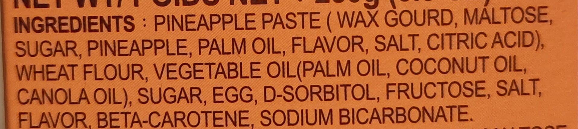 liroy Pineapple cake packshot