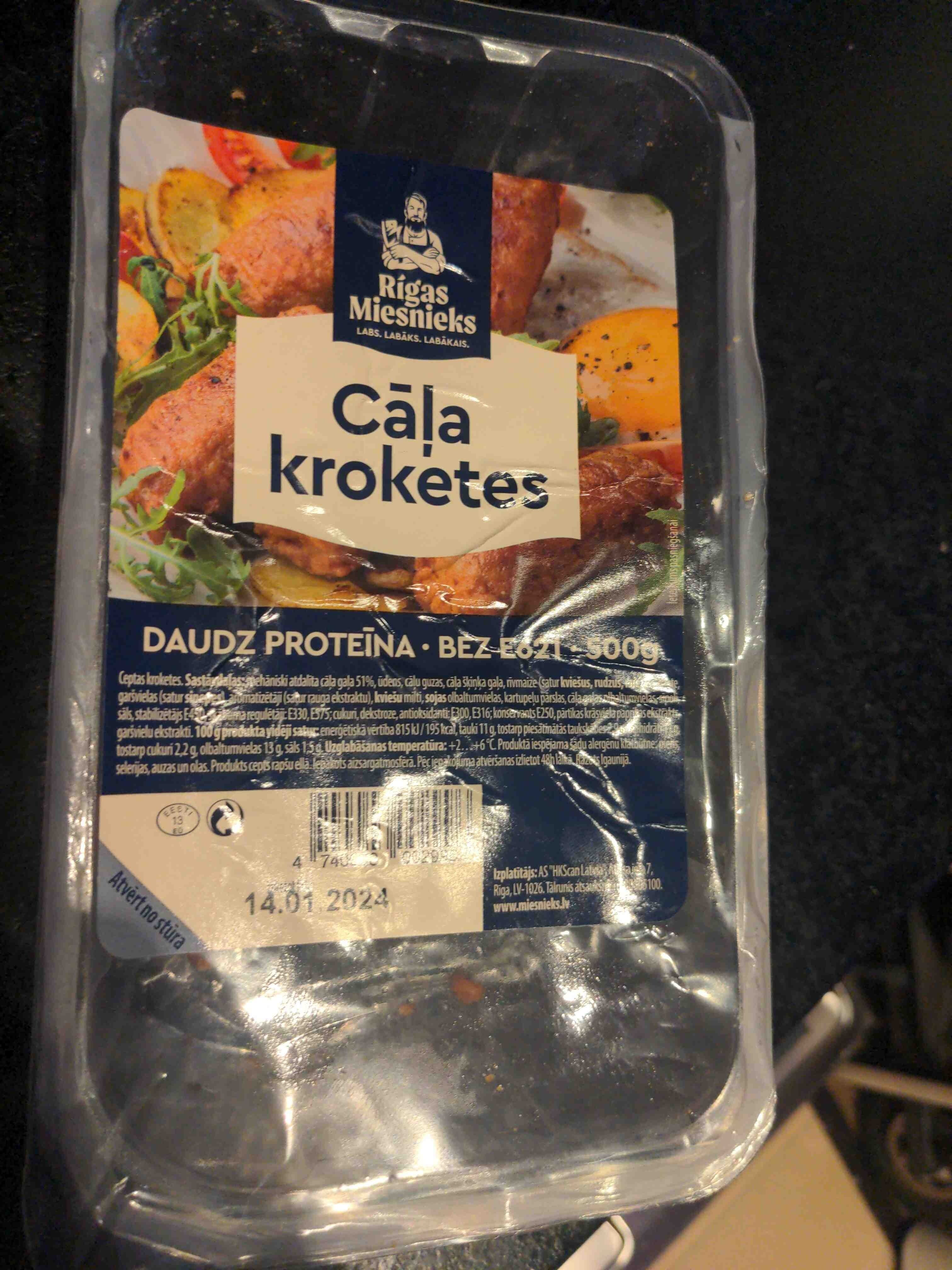 Rīgas Miesnieks Chicken crockets packshot