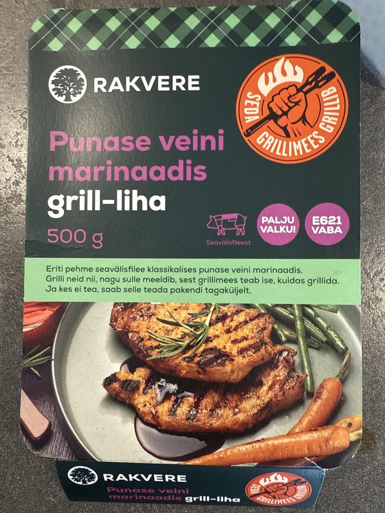 Rakvere Punase Veini Marinaadis Liha packshot