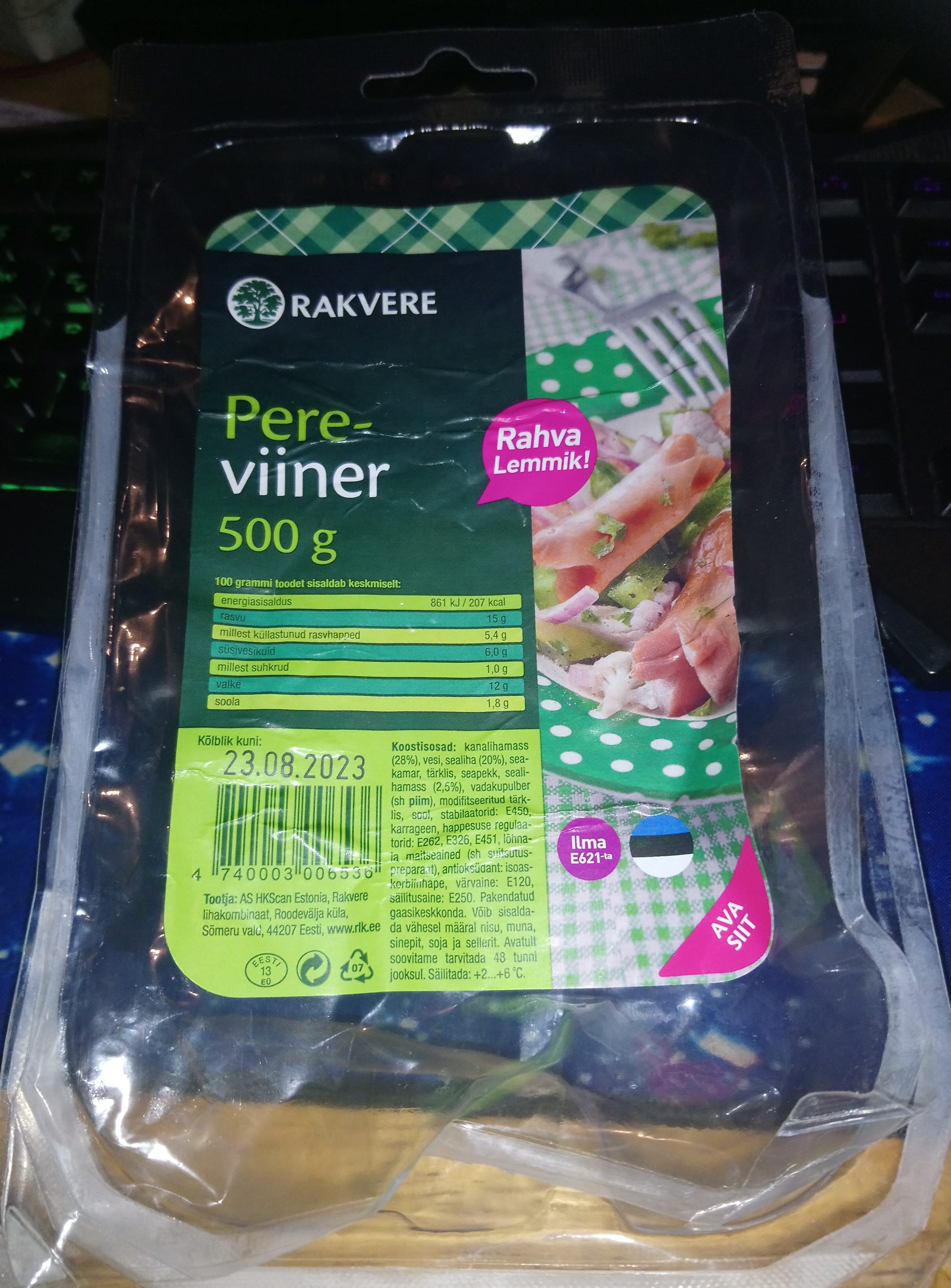 Rakvere Pere viiner packshot