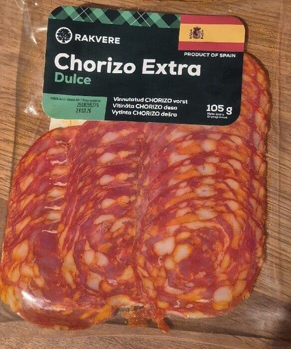 Rakvere Chorizo Extra packshot