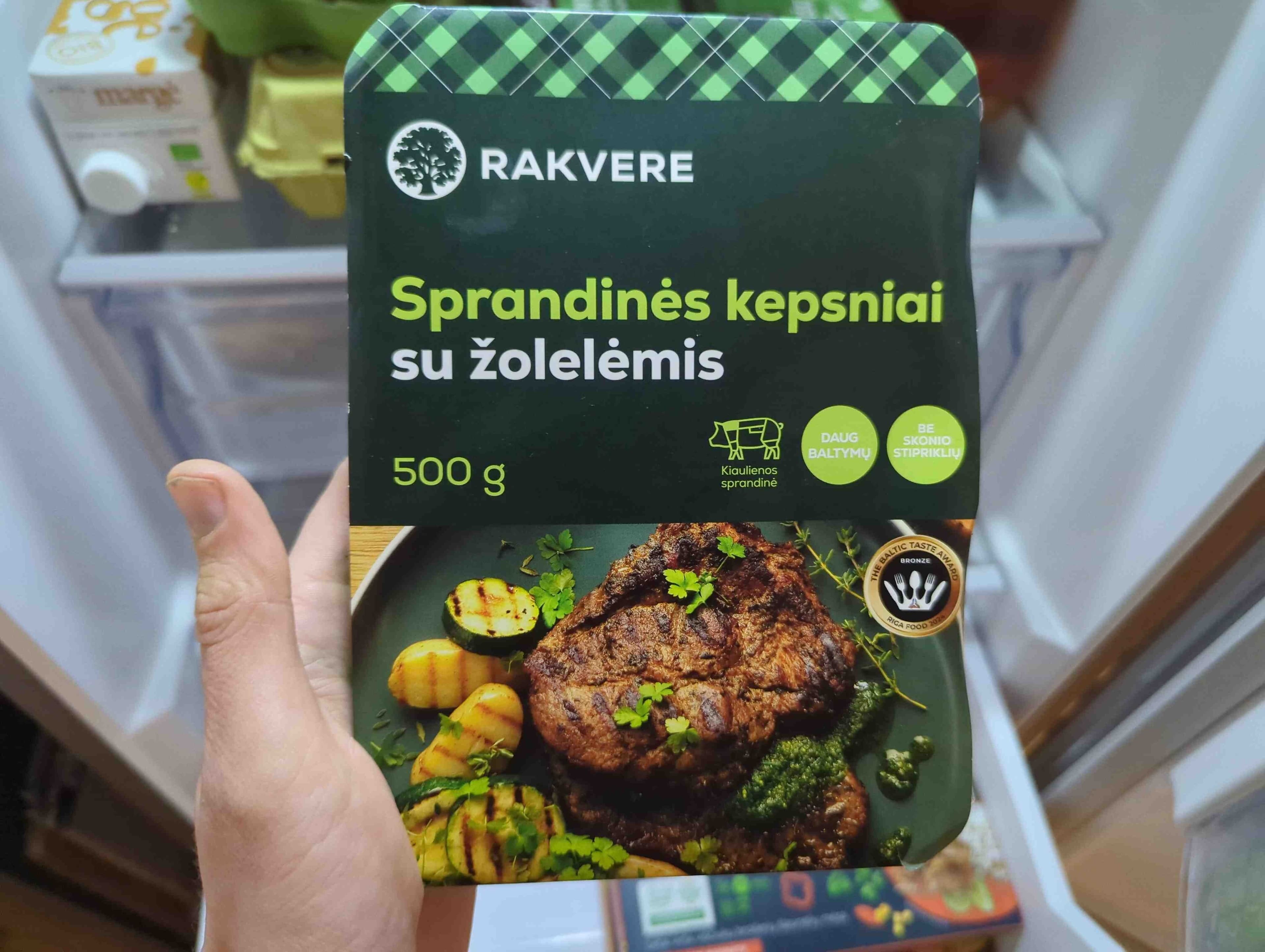 Rakvere Sprandinės kepsniai su žolelėmis packshot