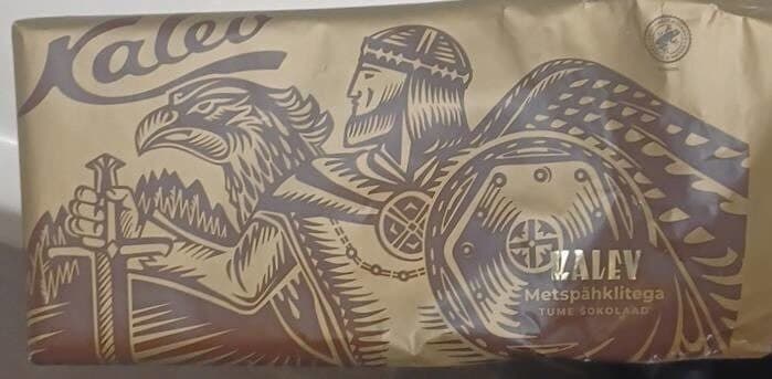 Metspähklitega tume šokolaad packshot