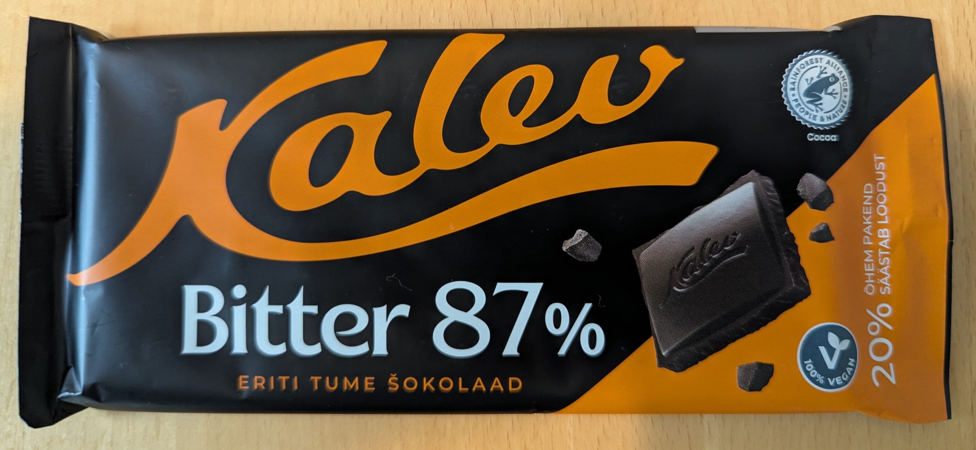 Kalev Bitter 87% packshot