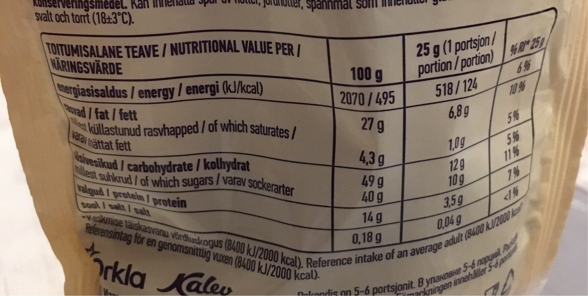 Orkla Tiramisu mandel packshot
