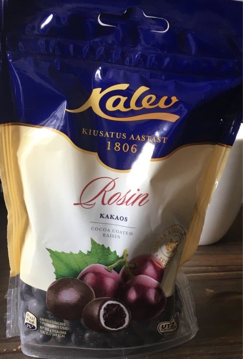 Raisin au cacao packshot