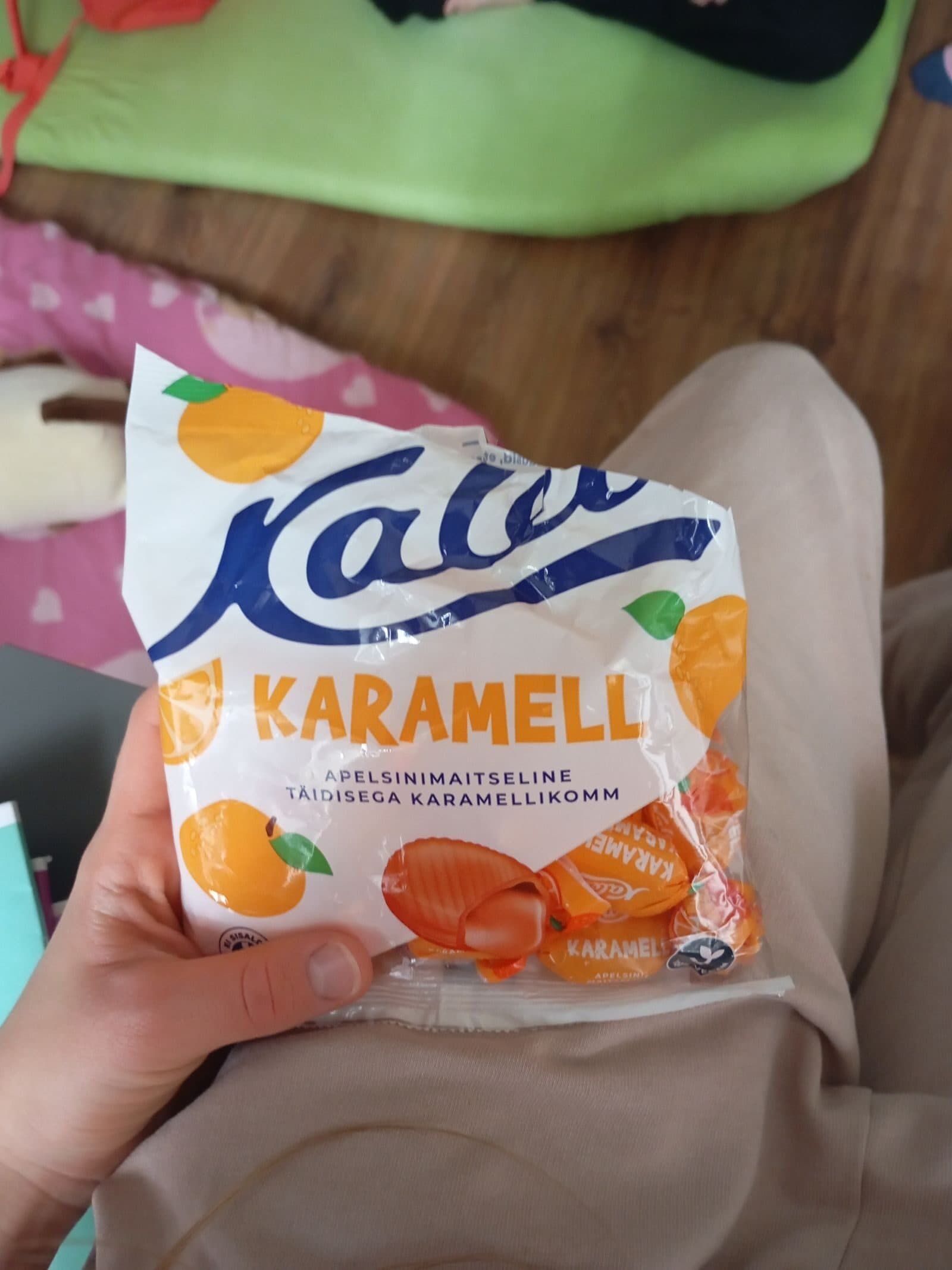 Kalev Karamell packshot
