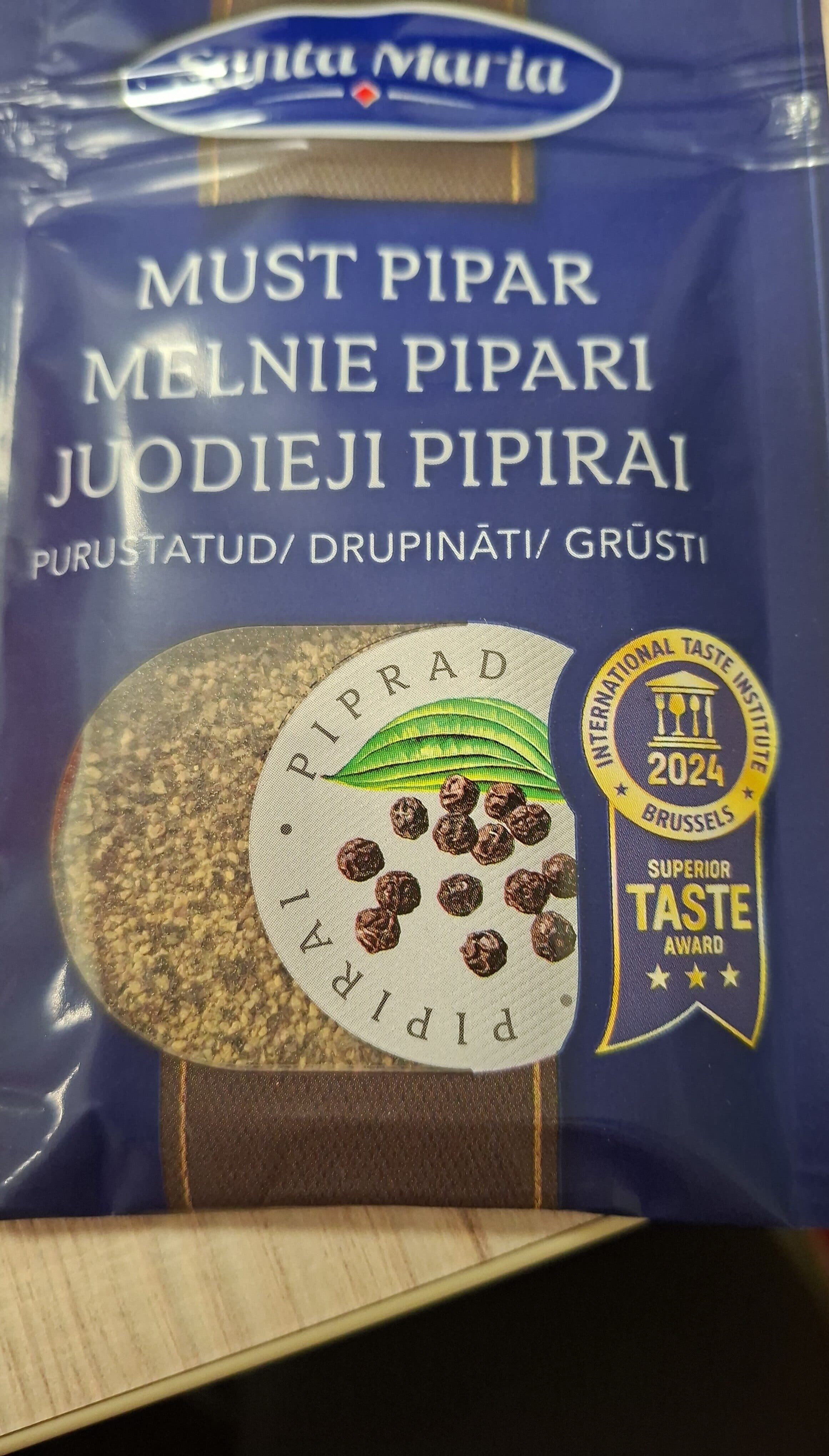 juodieji pipirai santa maria packshot