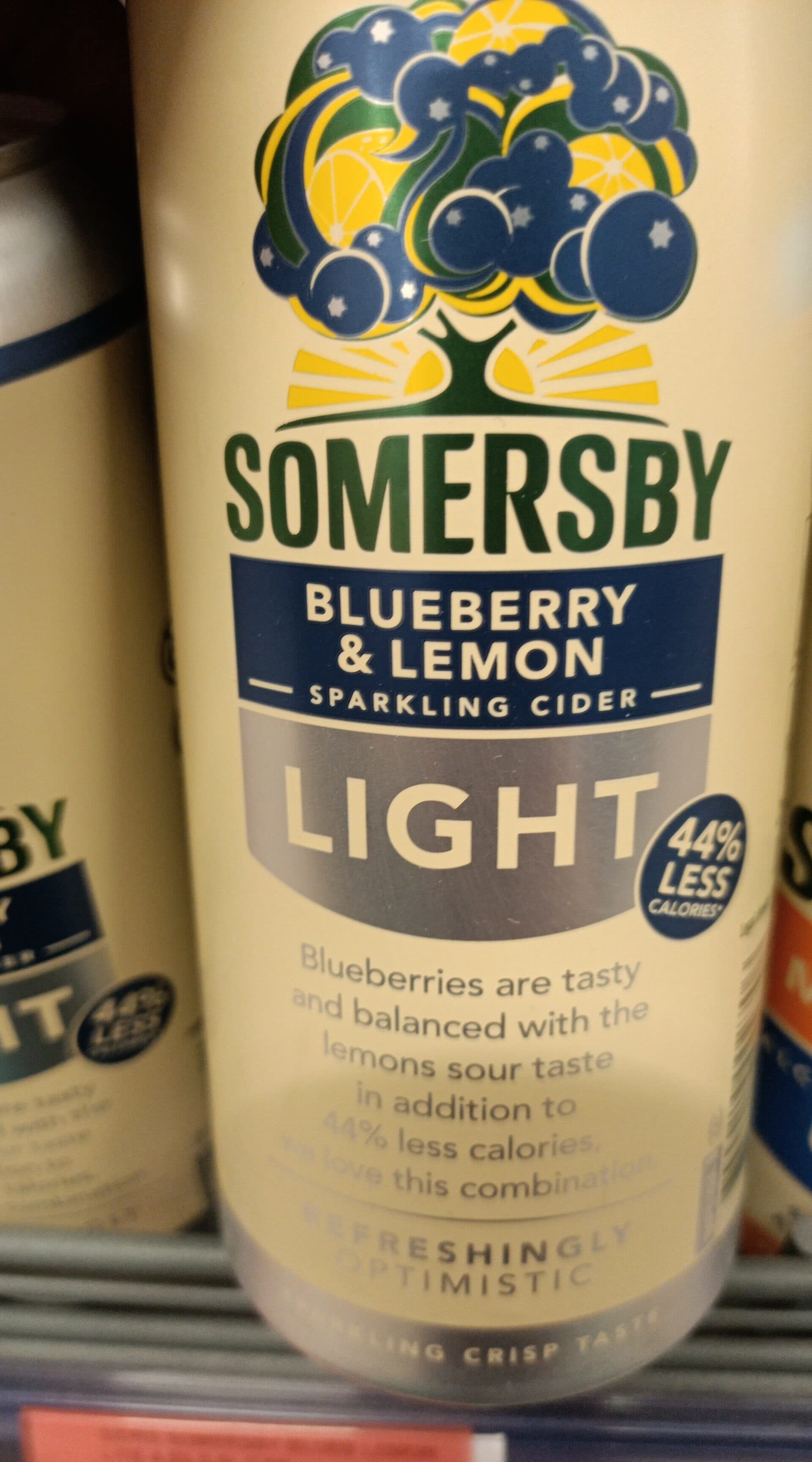 Somersby Blueberry&lemon light packshot