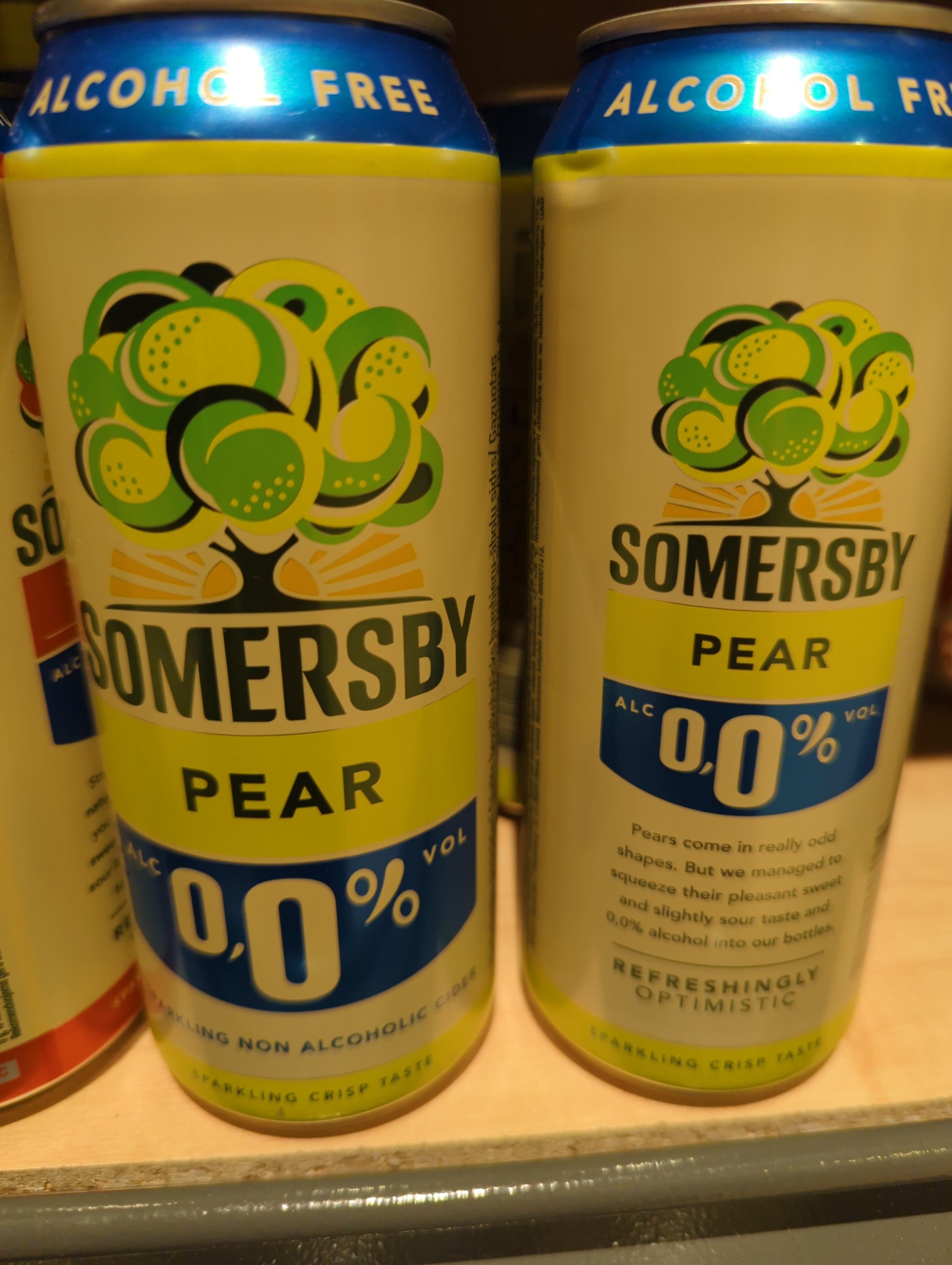 Somersby nealkoholinis kriaušių skonio sidras packshot