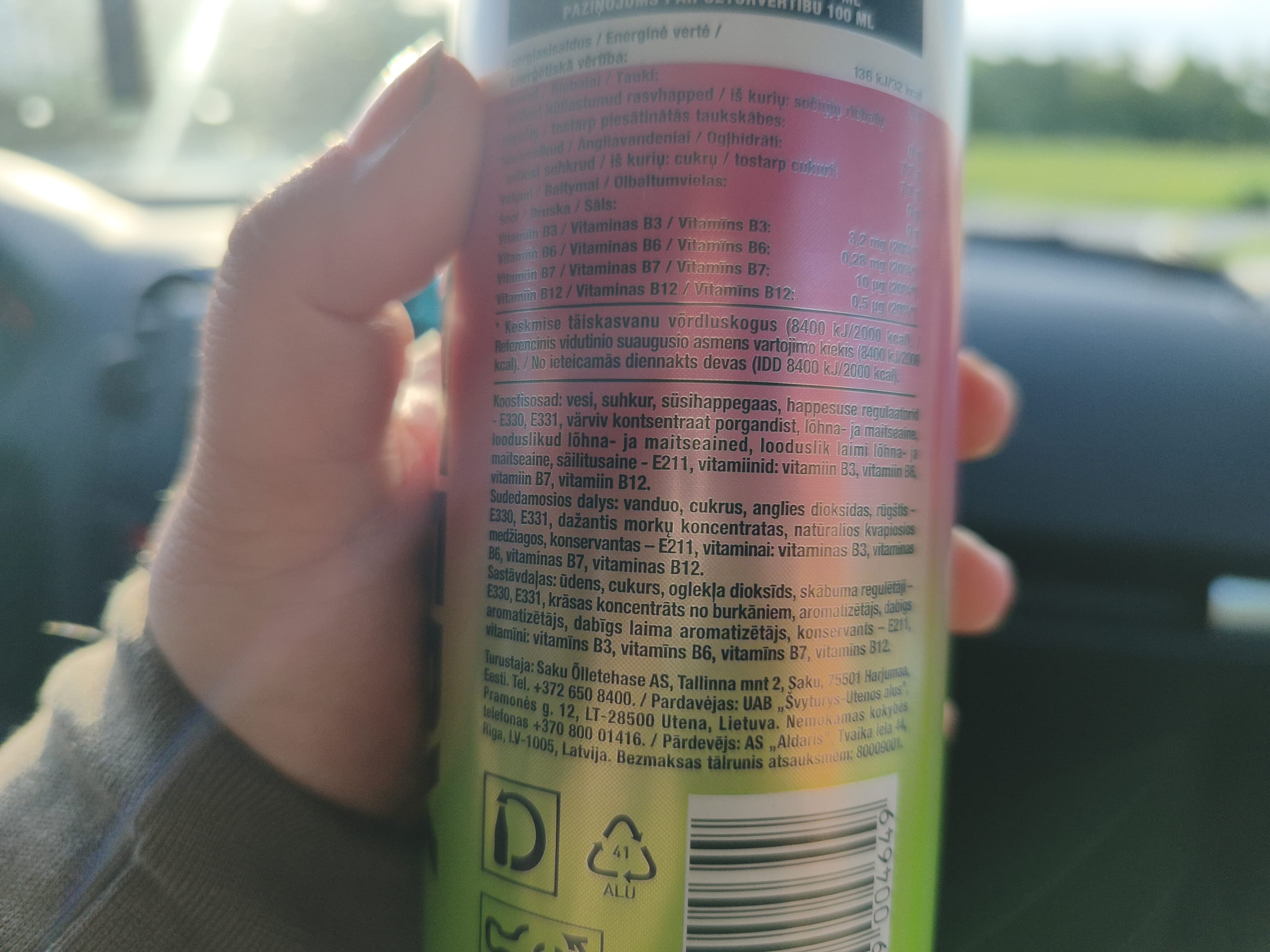Battery Remix Caffeine free packshot