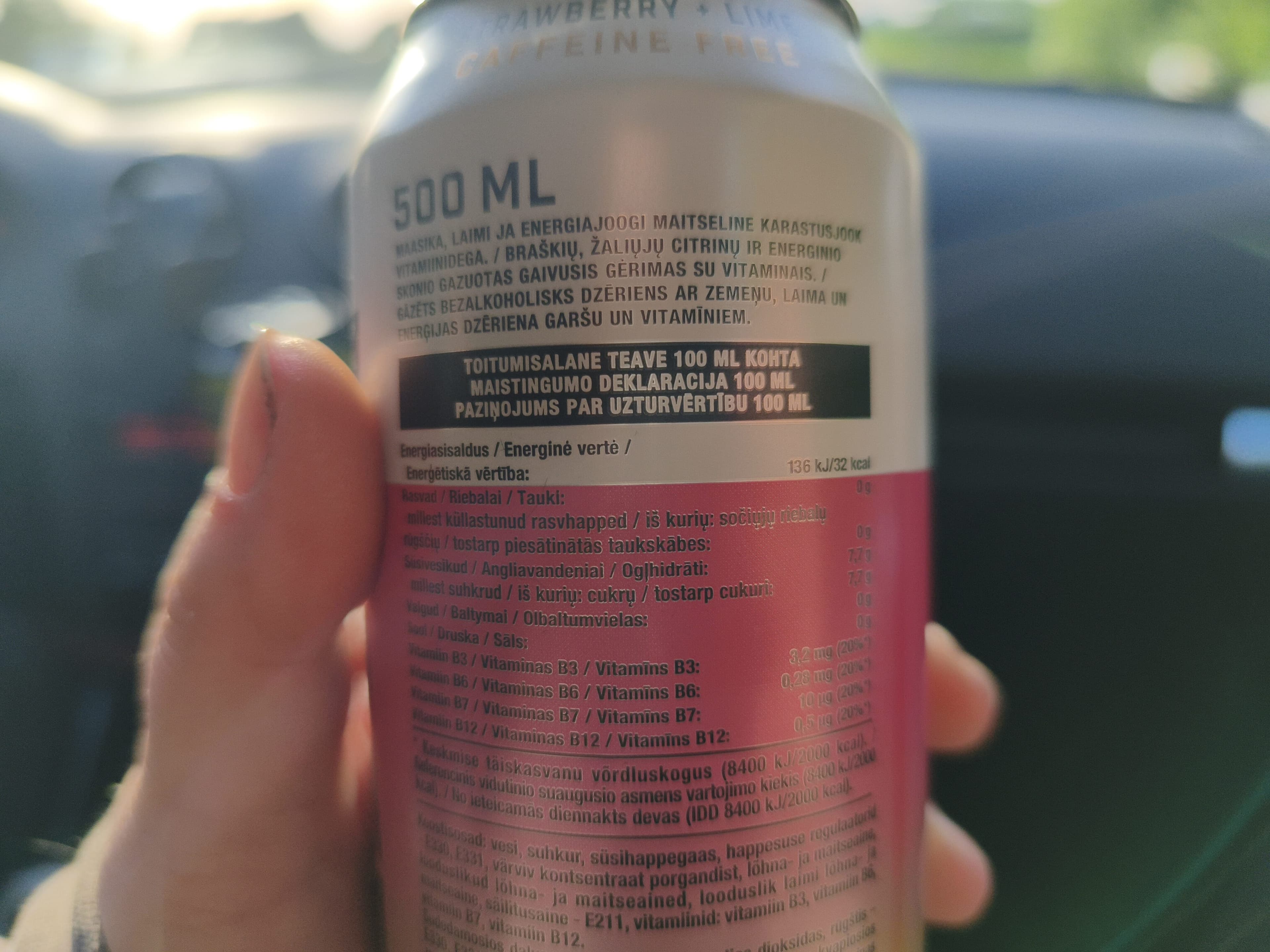 Battery Remix Caffeine free packshot