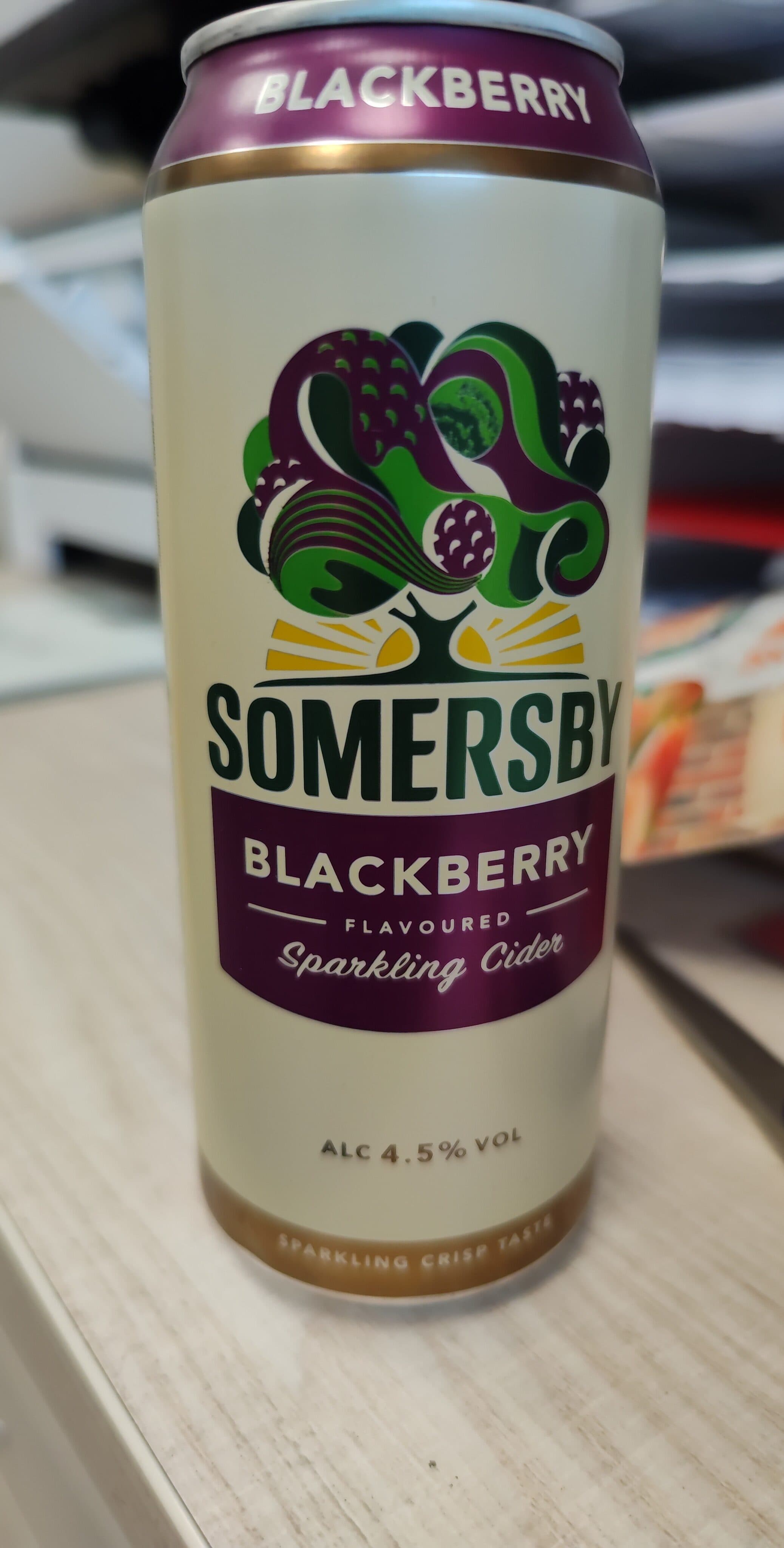 Somersby BlackBerry packshot