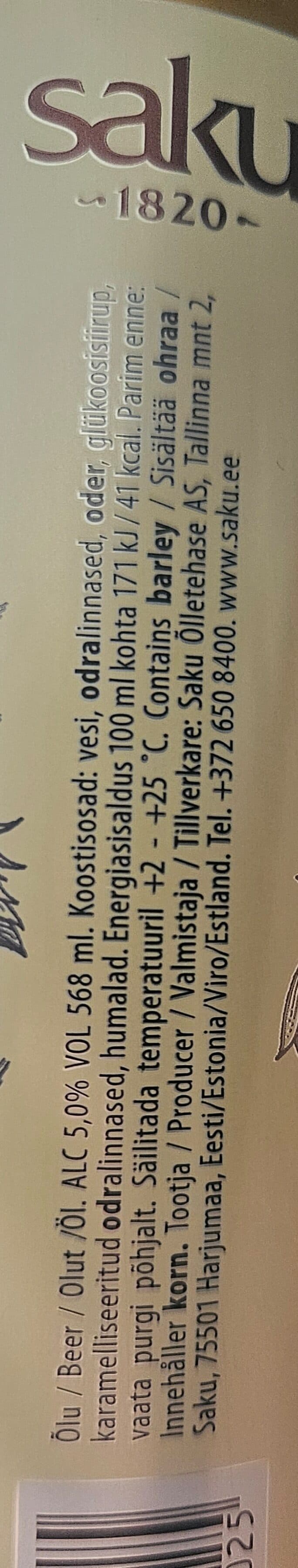 Open Food Facts 4740019501025 packshot
