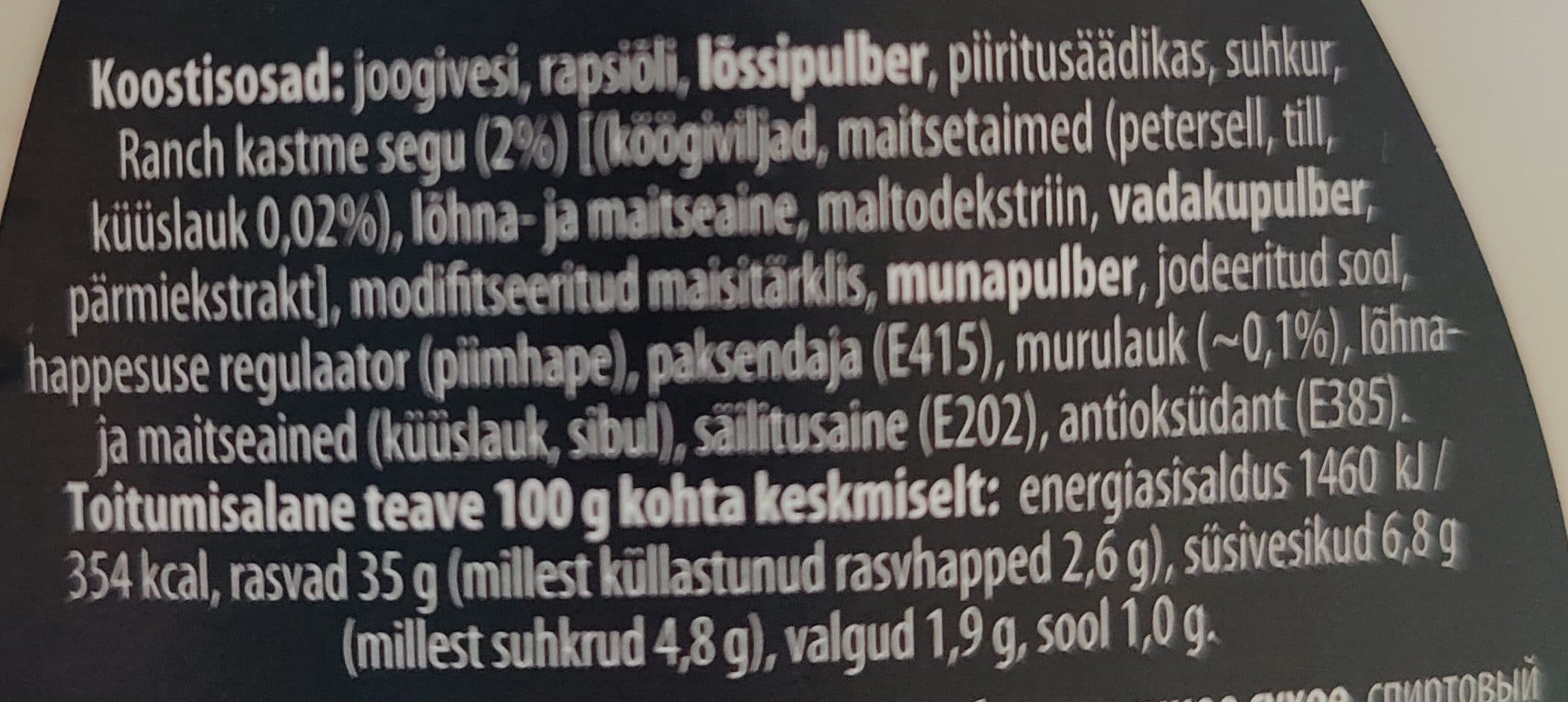 felix Ranch Salatikaste packshot