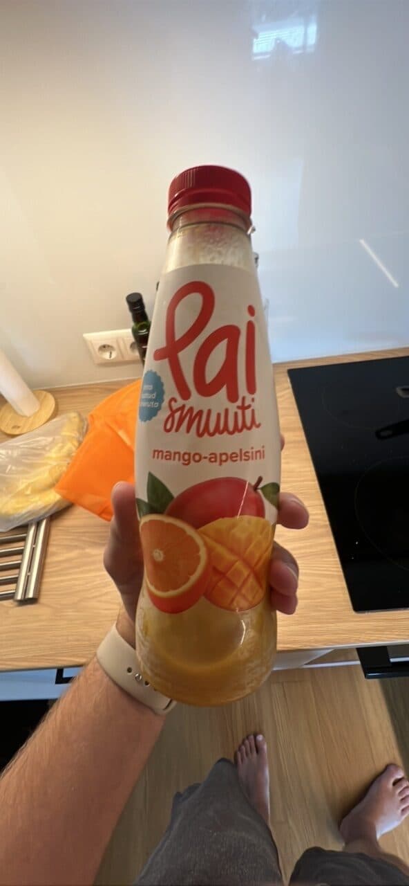 Pai smuuti mango-apelsini maitsega mahlajook packshot