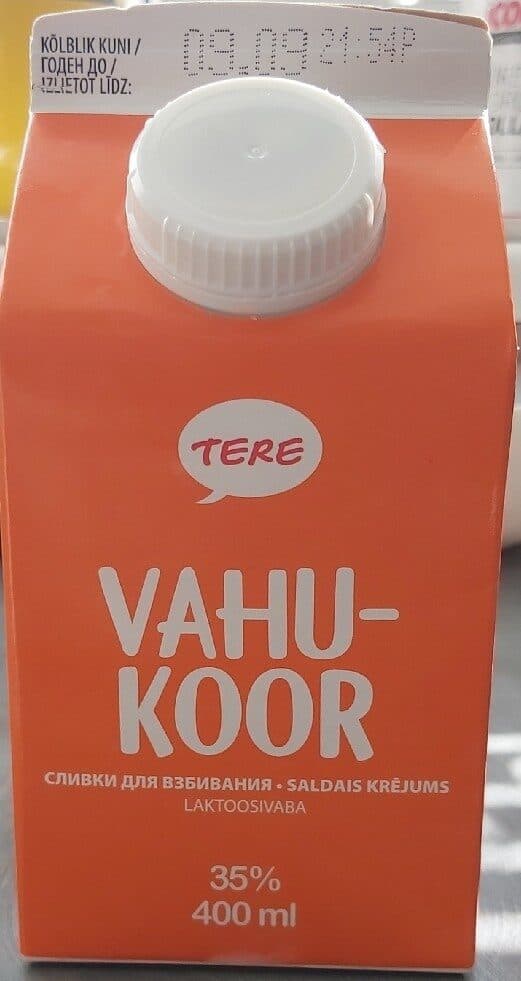 Tere Vahukoor 35% packshot
