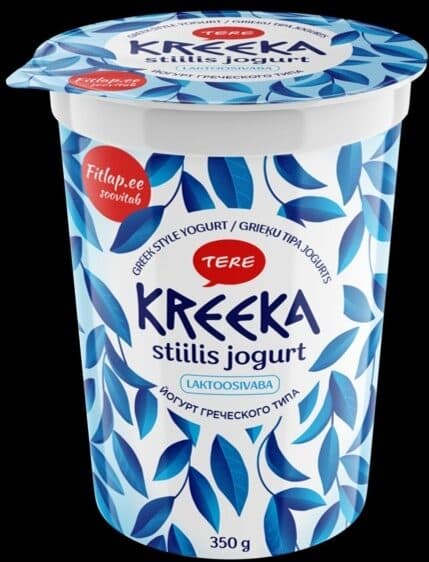 Tere Greek style yogurt packshot