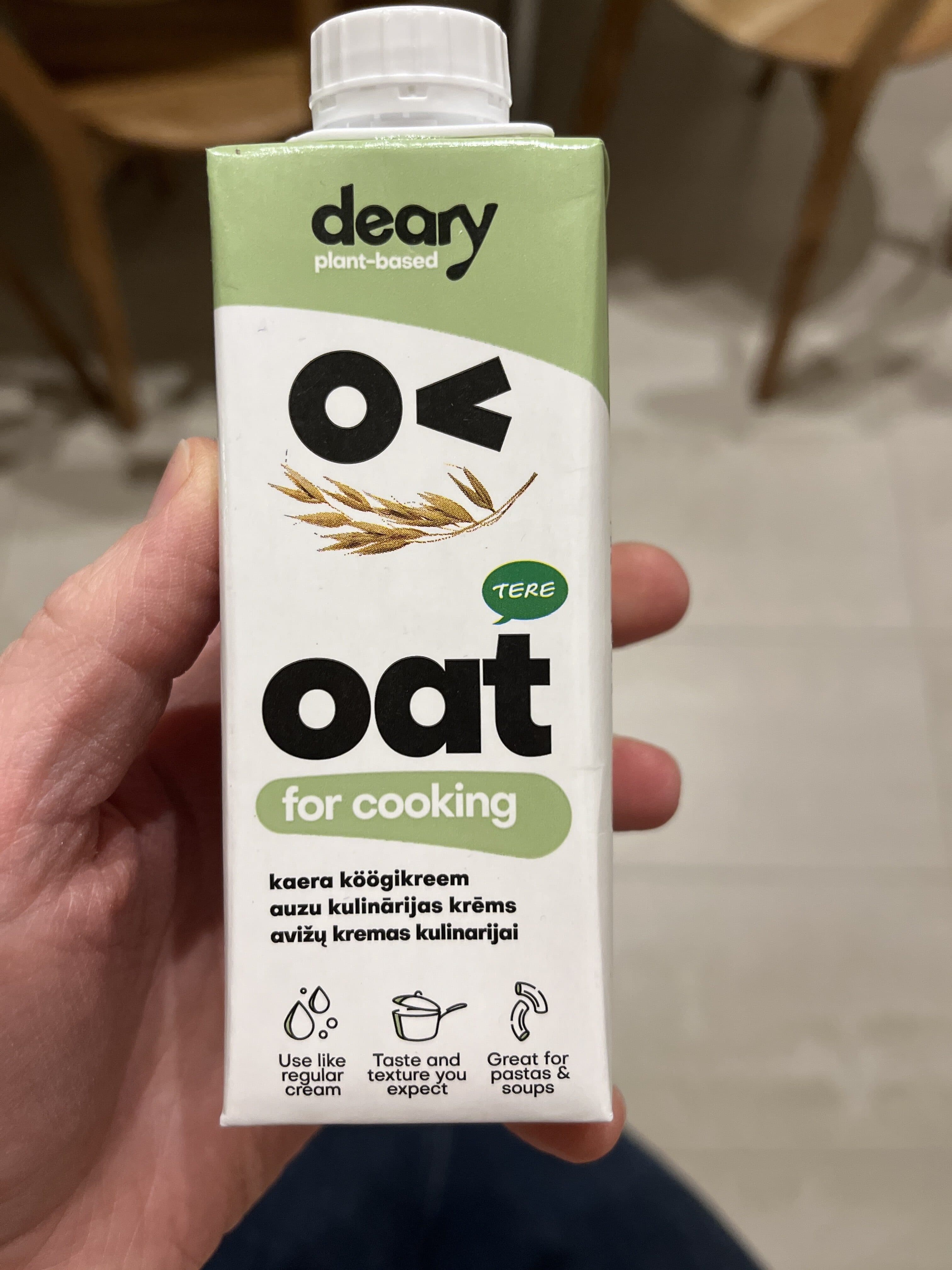 Deary Oat Cream packshot