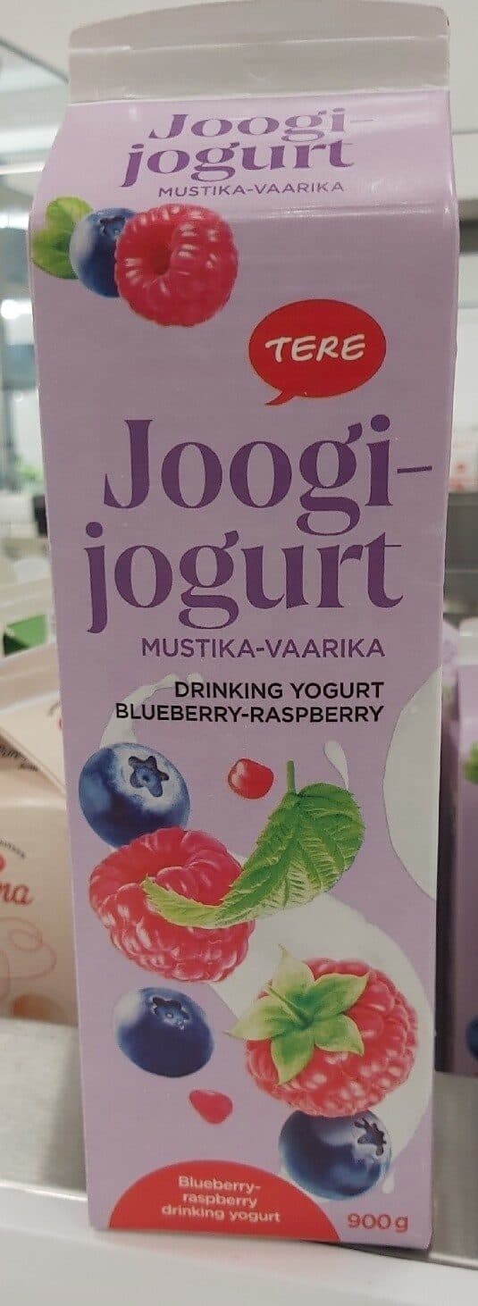 Tere Mustika-vaarika Joogijogurt packshot