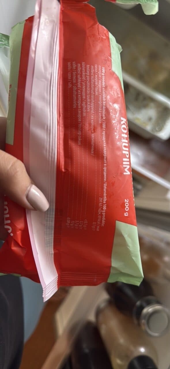 Tere Kohupiim packshot